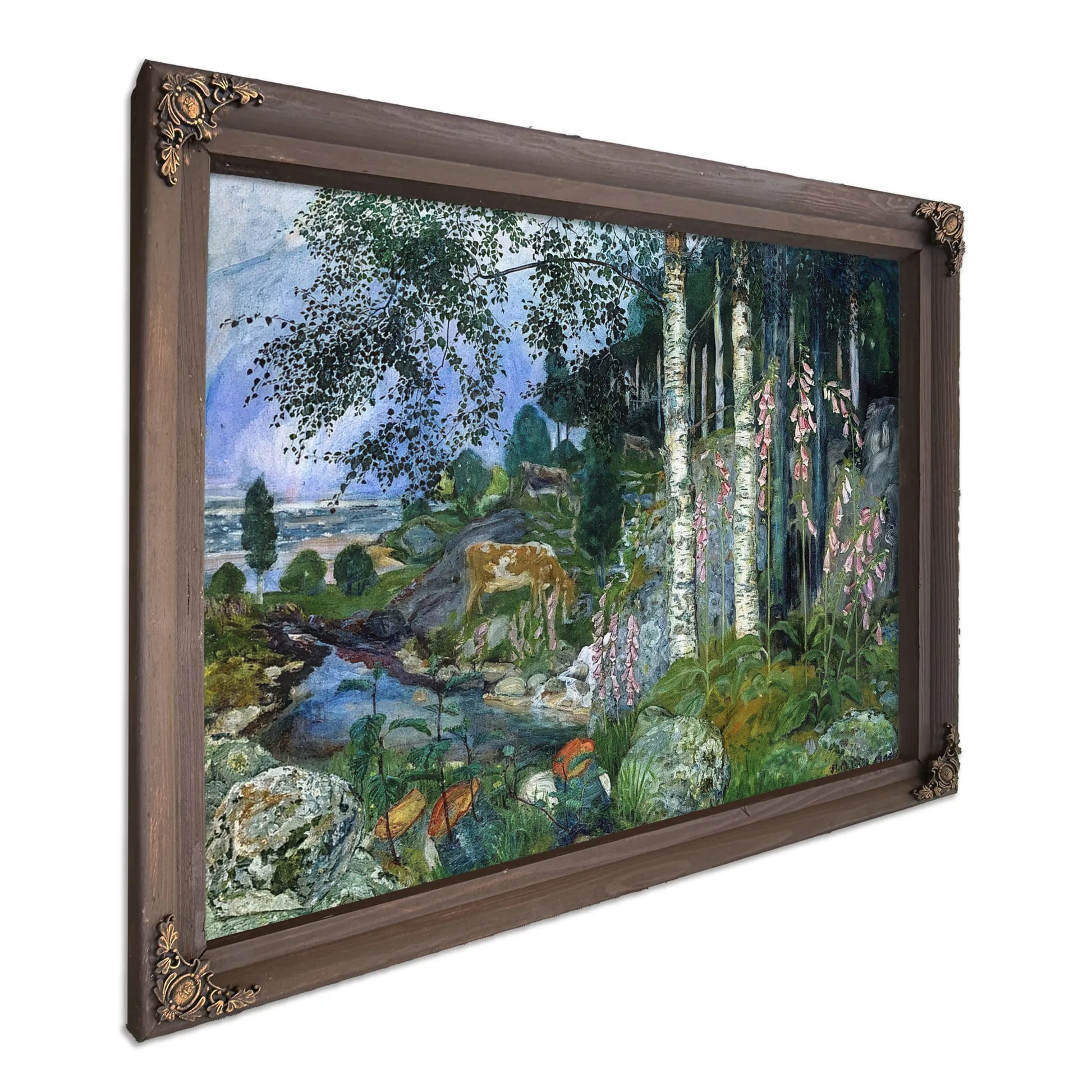Foxgloves 5 By Nicolai Astrup Fine Art Print
