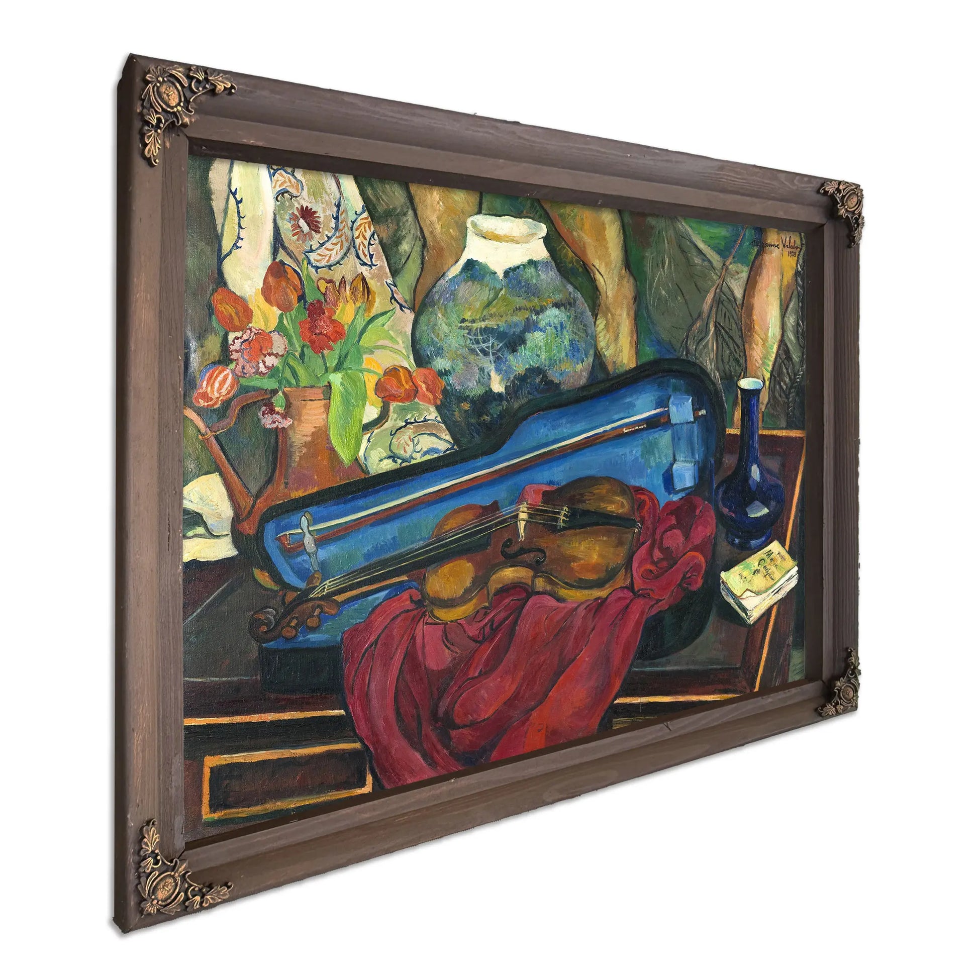 Val La Boite A Violon  by Suzanne Valadon