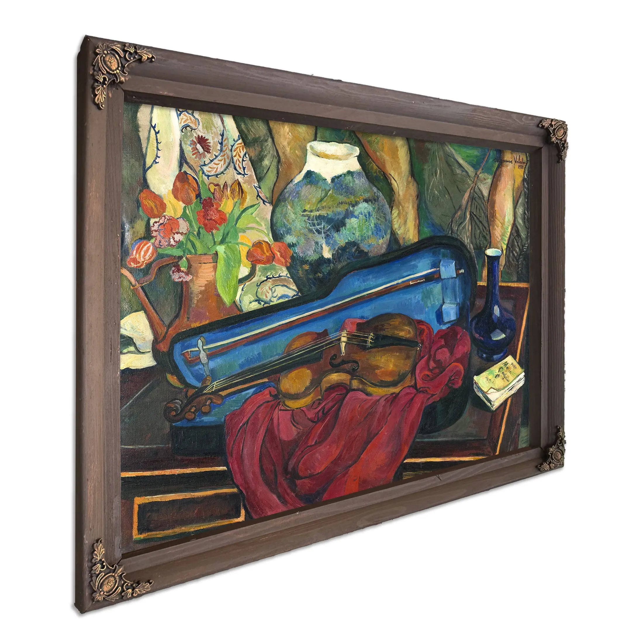 Val La Boite A Violon  by Suzanne Valadon