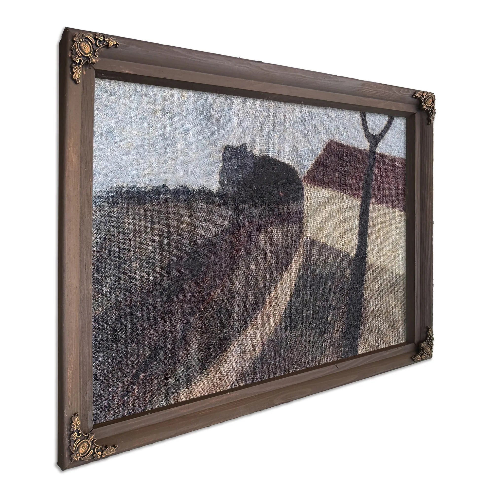 Twilight Landscape With House And Fork By Paula Modersohn Becker Fine Art Print