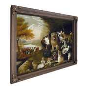 Peaceable Kingdom 1834 By Edward Hicks Fine Art Print