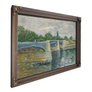 The Bridge Of Courbevoie Paris May Jul 1887 (El Puente De Courbevoie) By Vincent Van Gogh Fine Art Print