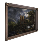 The Jewish Cemetery By Jacob Van Ruisdael Fine Art Print