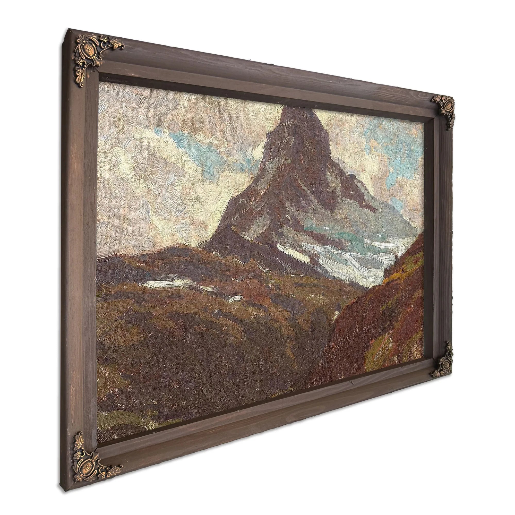 The Matterhorn In Summer By Edgar Payne Fine Art Print