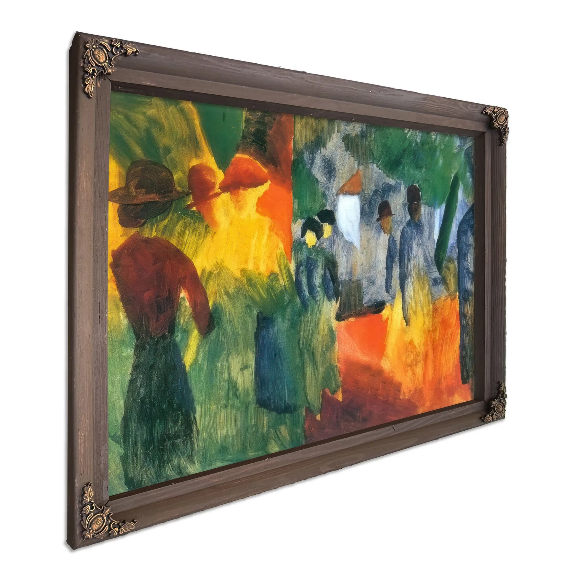 Sunset After The Rain By August Macke Fine Art Print