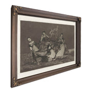 Disparate Femenino (Feminine Folly) Also Known As Pesa Mas Que Un Burro Muerto (Heavier Than A Dead Donkey) From The Series Los Disparates (Los Proverbios) By Francisco De Goya Fine Art Print