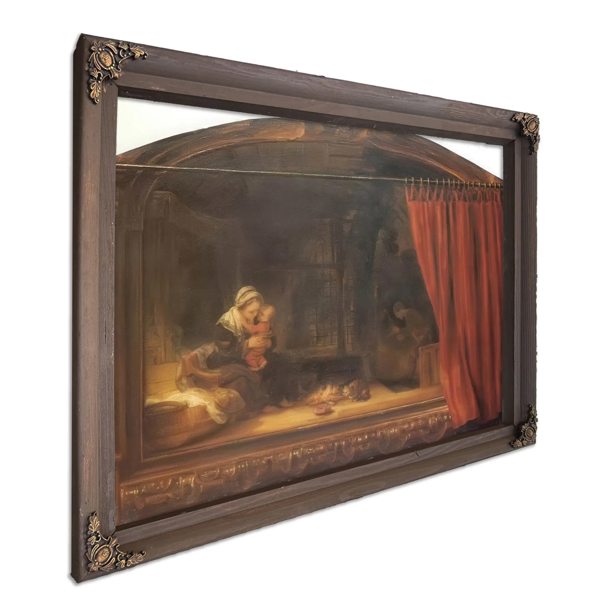 The Holy Family,1646 By Rembrandt Fine Art Print