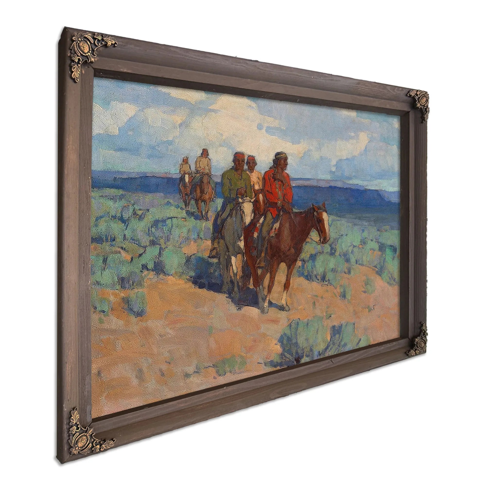 The Navajos By Edgar Payne Fine Art Print