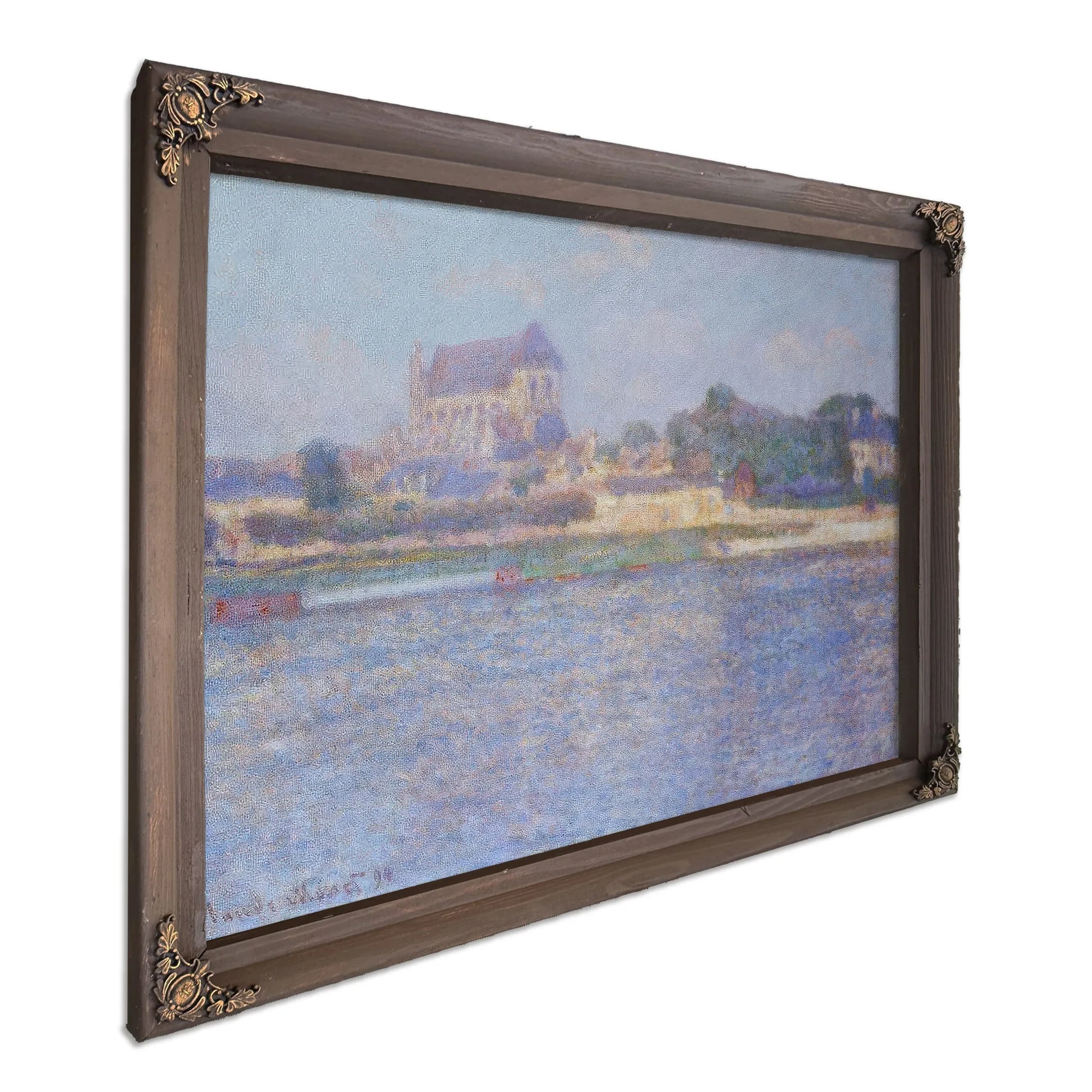 Church At Vernon By Claude Monet Fine Art Print