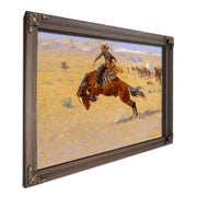 A Cold Morning On The Range C by Frederic Remington