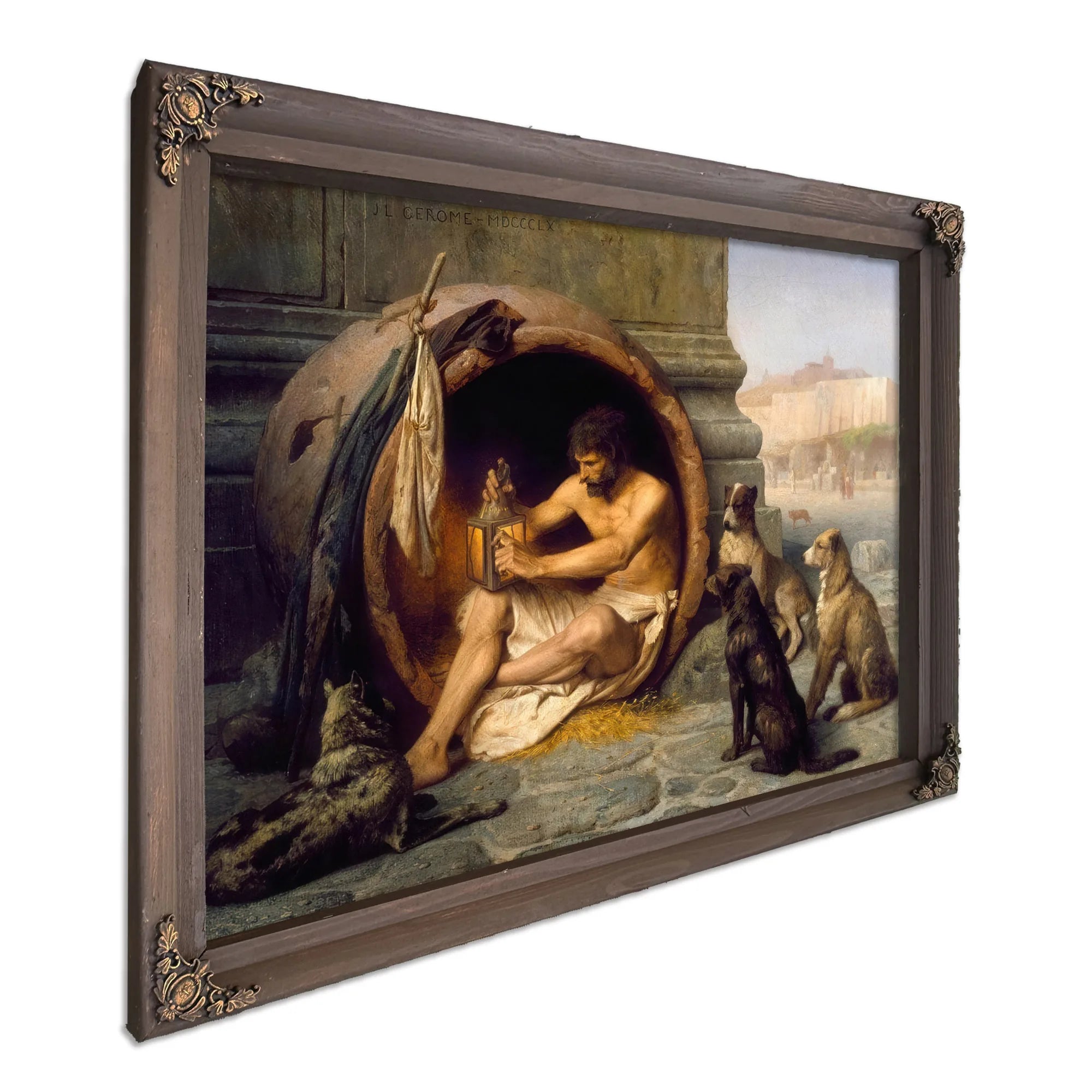 Diogenes By Jean Leon Gerome Fine Art Print