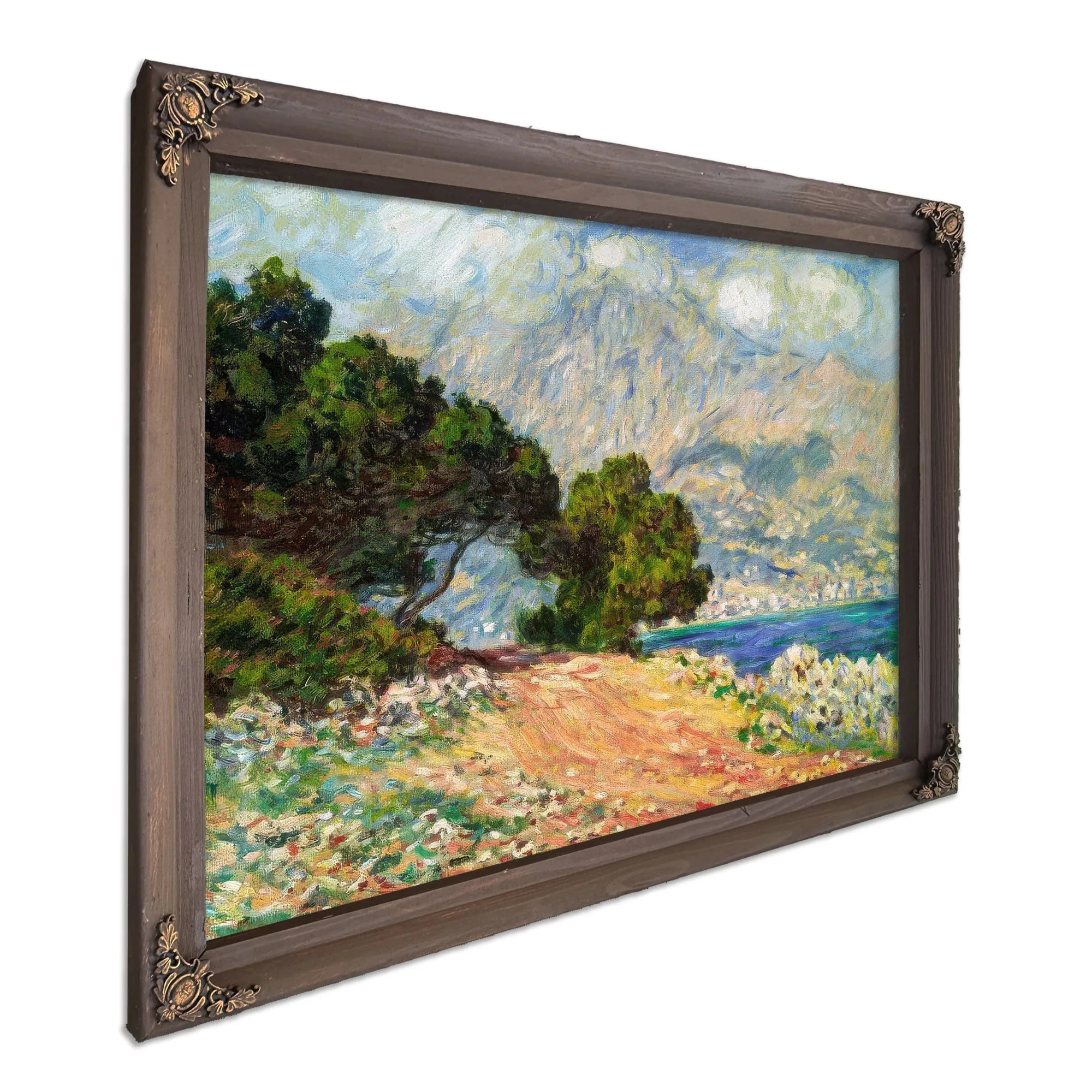 Cap Martin By Claude Monet Fine Art Print
