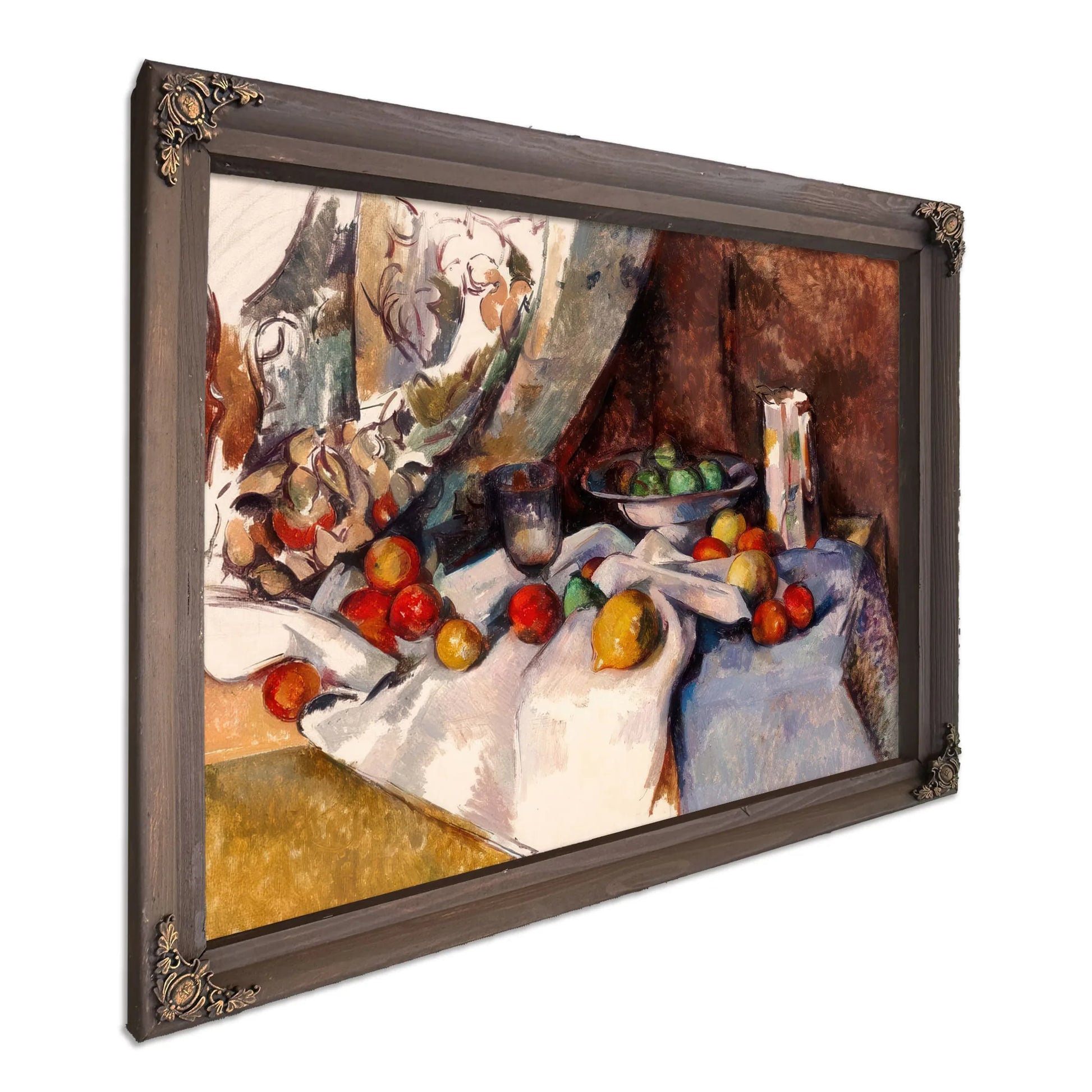 Still Life With Apples By Paul Cezanne Fine Art Print