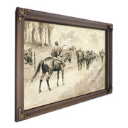 Morgan S Raiders Capturing A Train by Frederic Remington