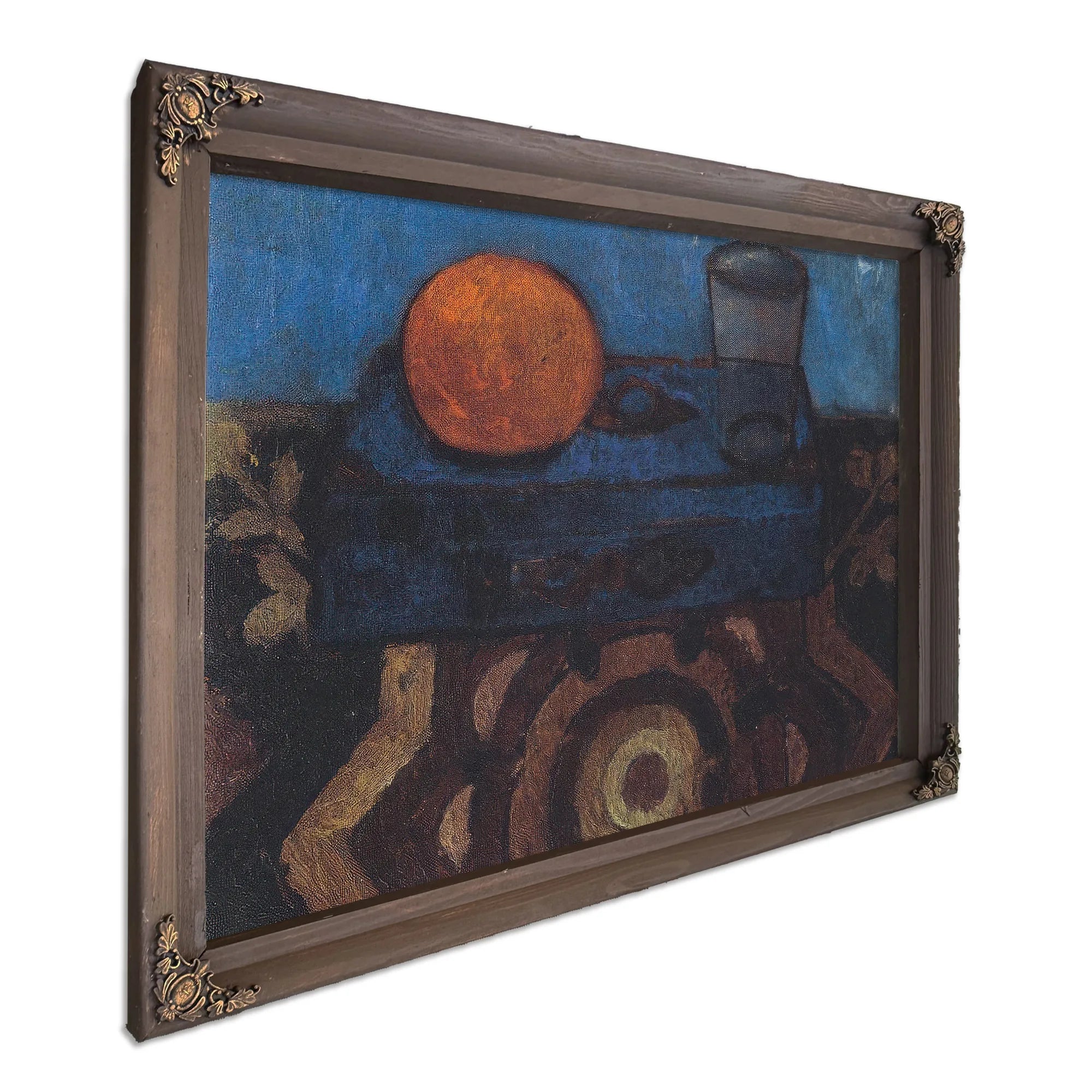Still Life With Blue Box By Paula Modersohn Becker Fine Art Print