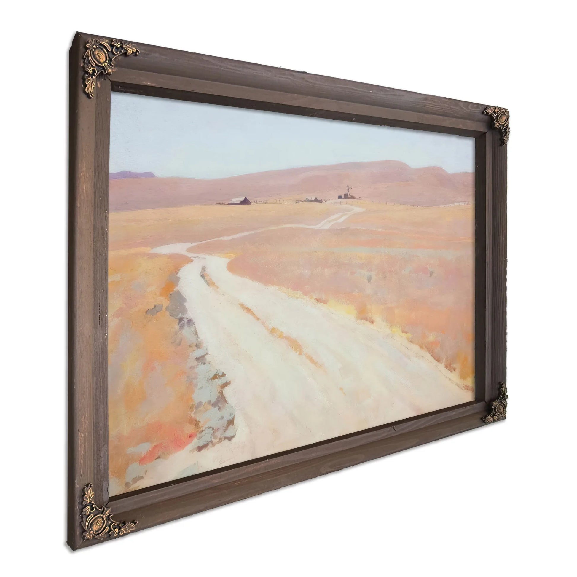 Abandoned Ranch By Maynard Dixon Fine Art Print