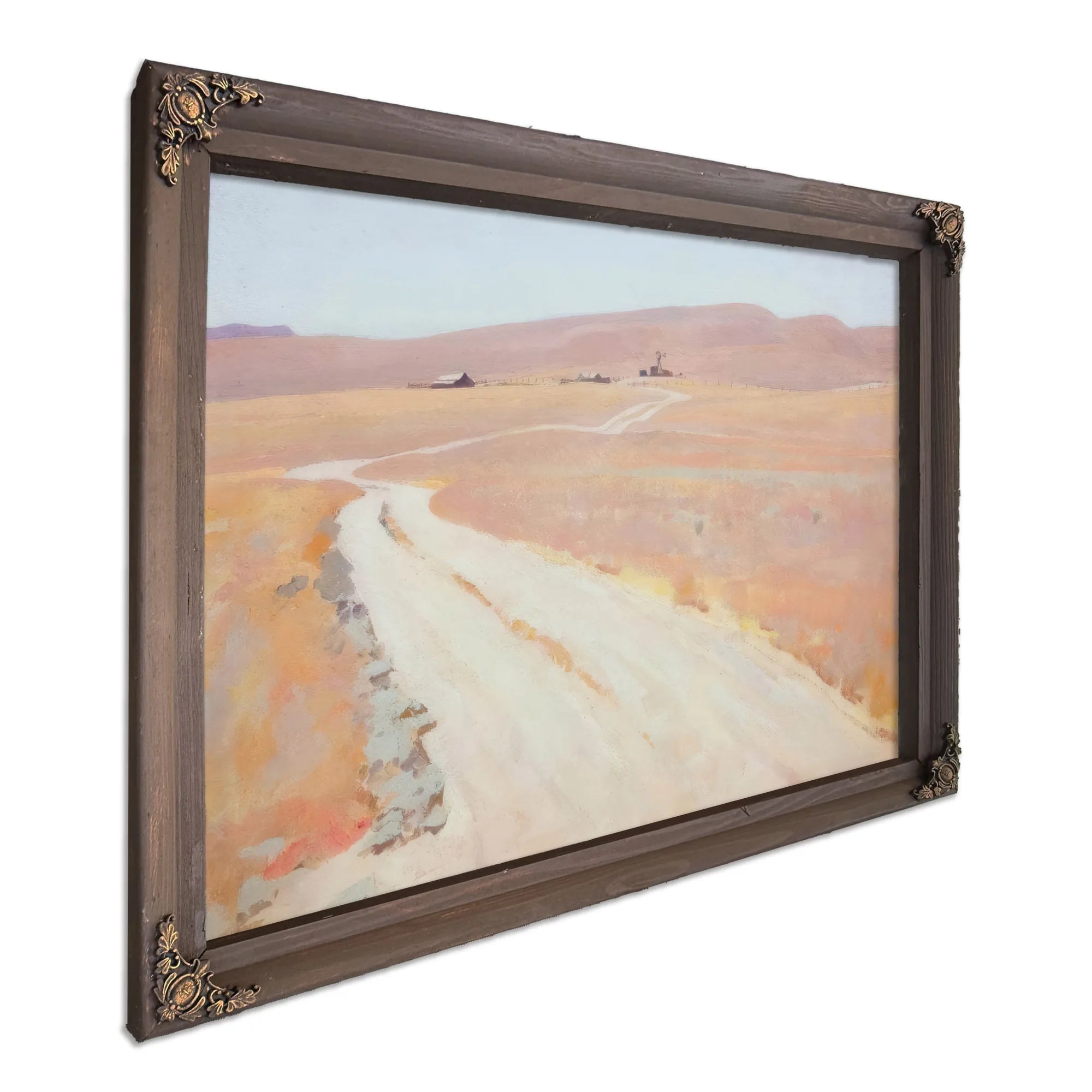 Abandoned Ranch By Maynard Dixon Fine Art Print