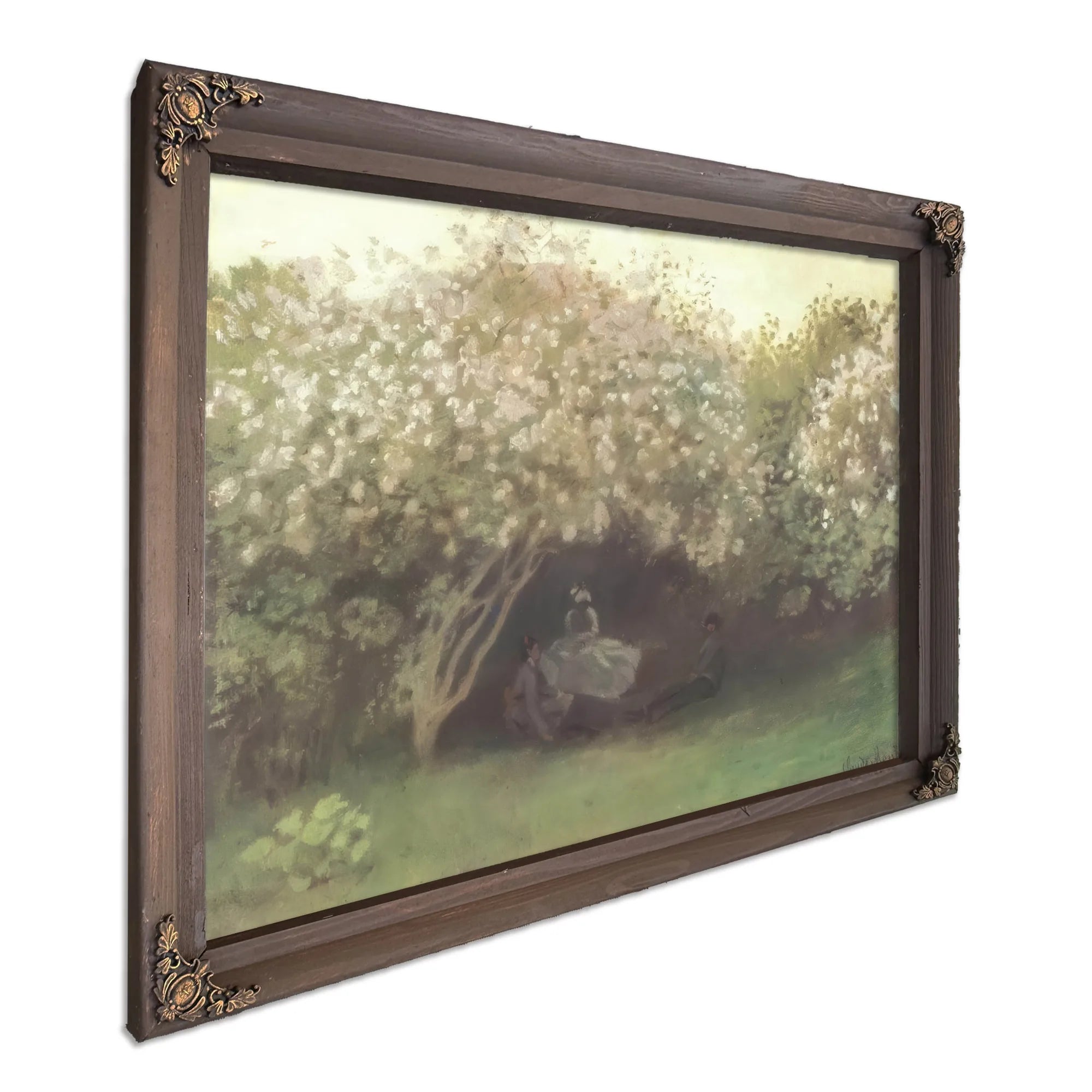 Lilacs Gray Weather By Claude Monet Fine Art Print