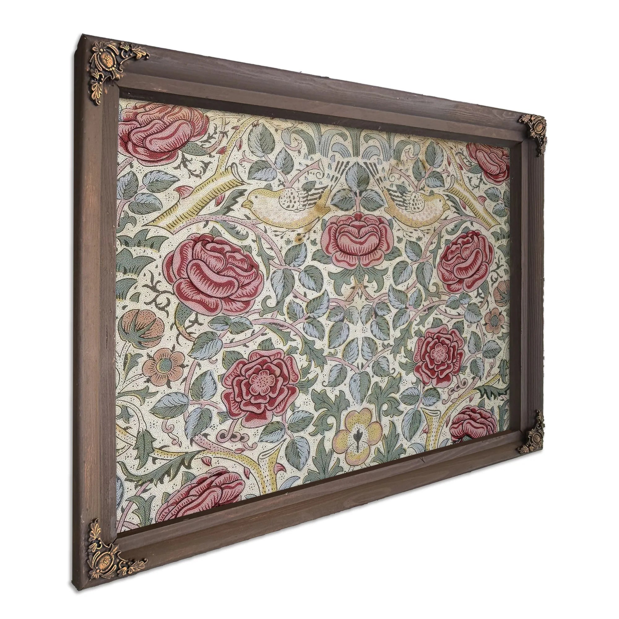 The Rose Pattern By William Morris Fine Art Print