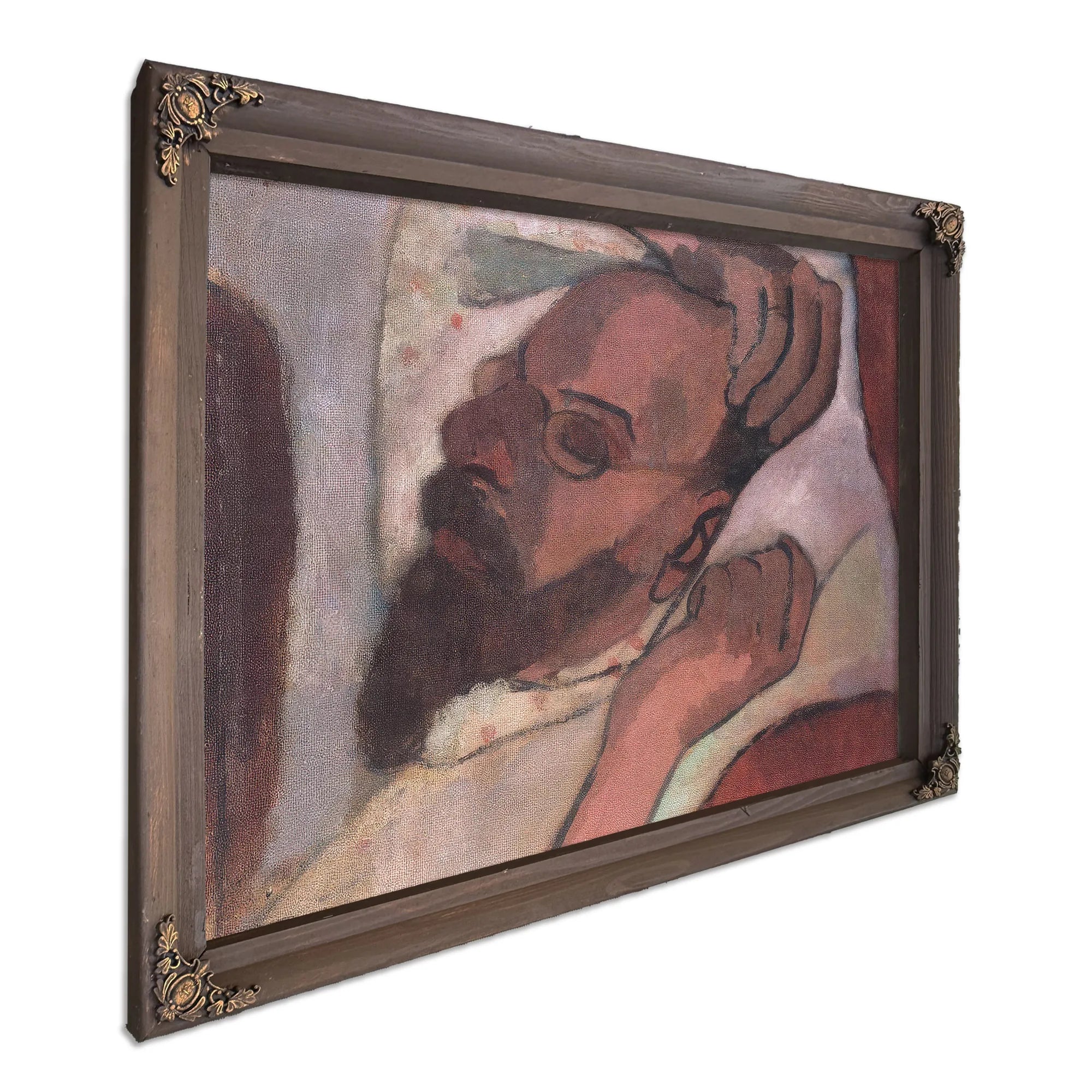 Otto Modersohn, Sleeping By Paula Modersohn Becker Fine Art Print