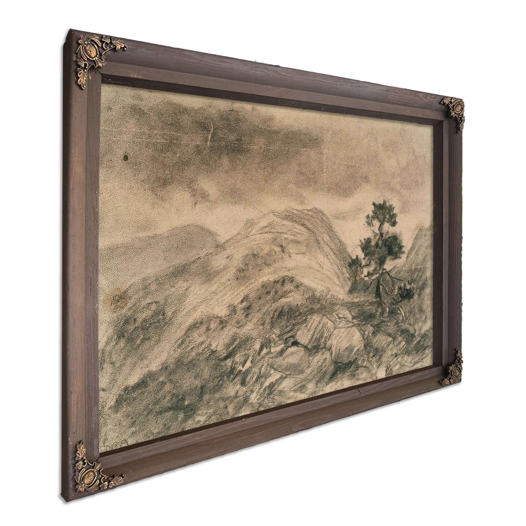 Landscape With Pine By Nicolai Astrup Fine Art Print