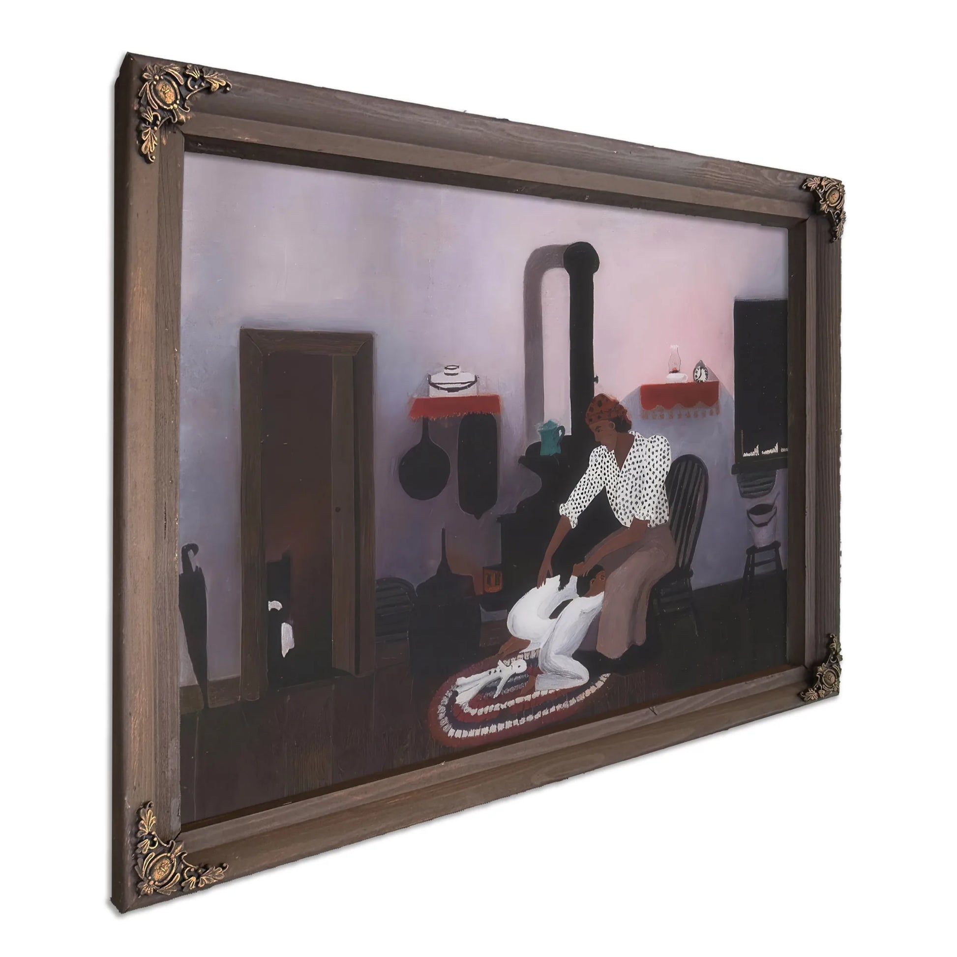 Saying Prayers By Horace Pippin Fine Art Print