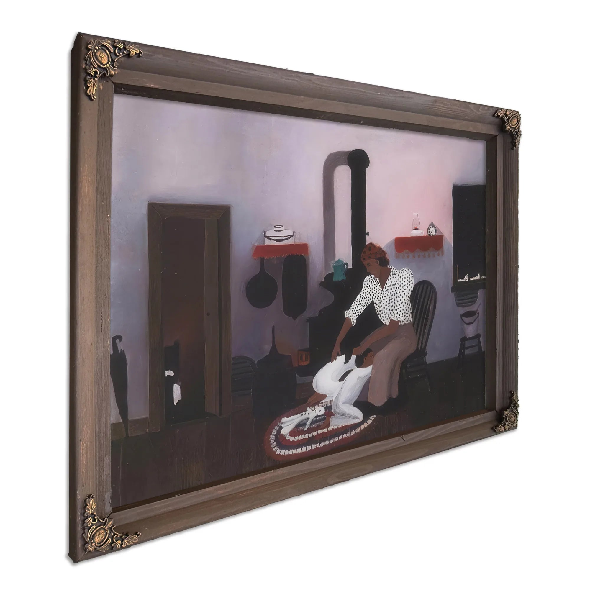 Saying Prayers By Horace Pippin Fine Art Print