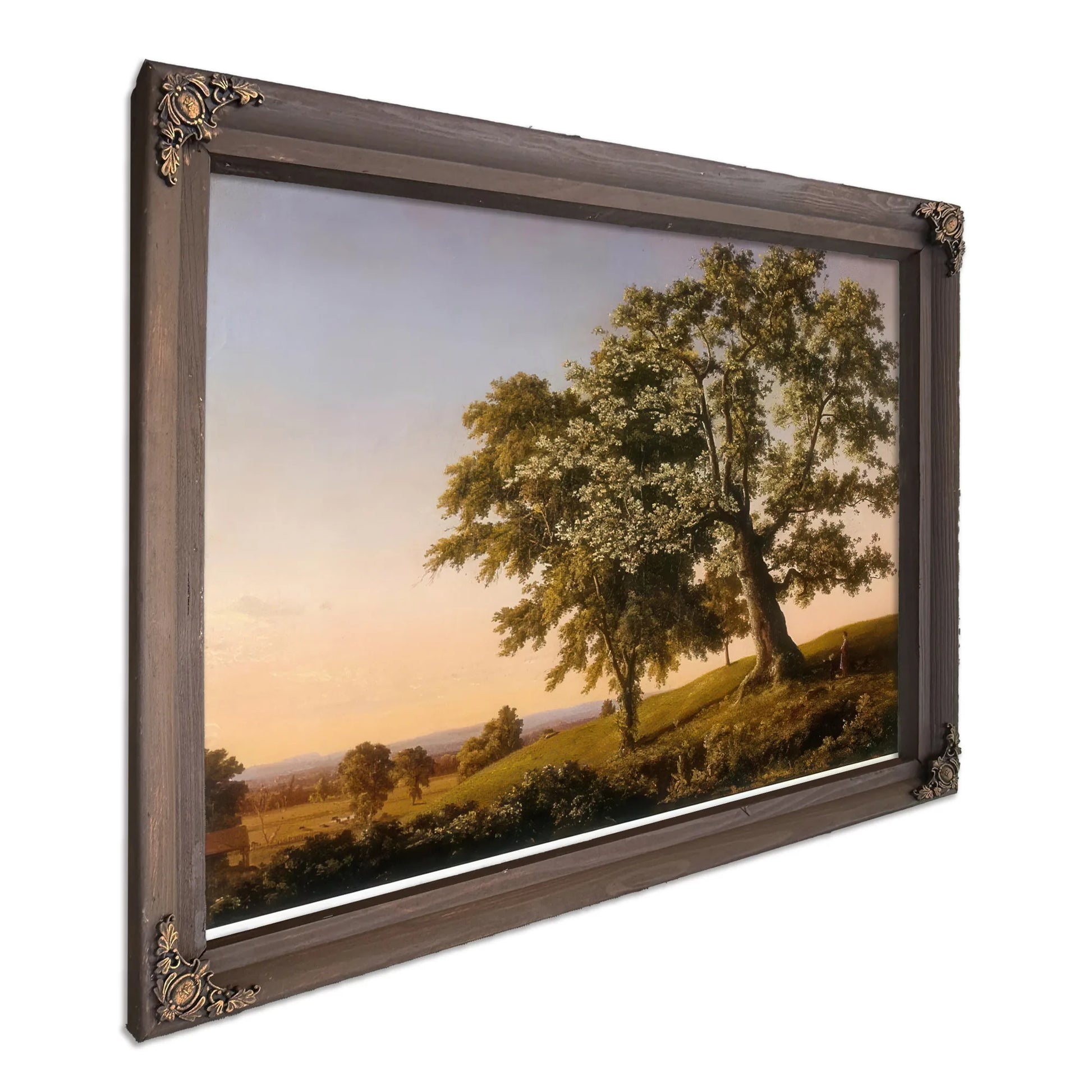 The Charter Oak By Frederic Edwin Church Fine Art Print