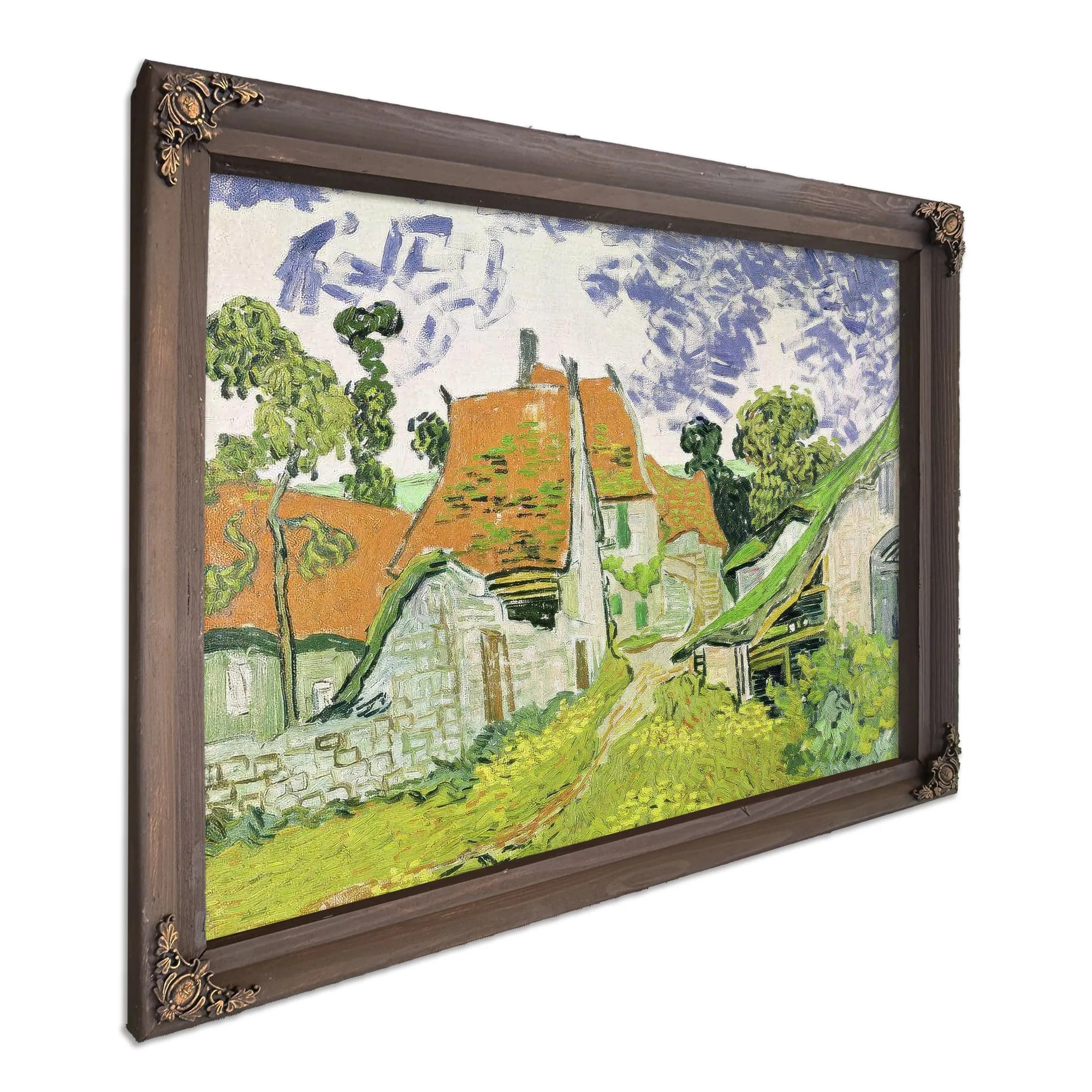 Moonlit Landscape 2 By Vincent Van Gogh Fine Art Print