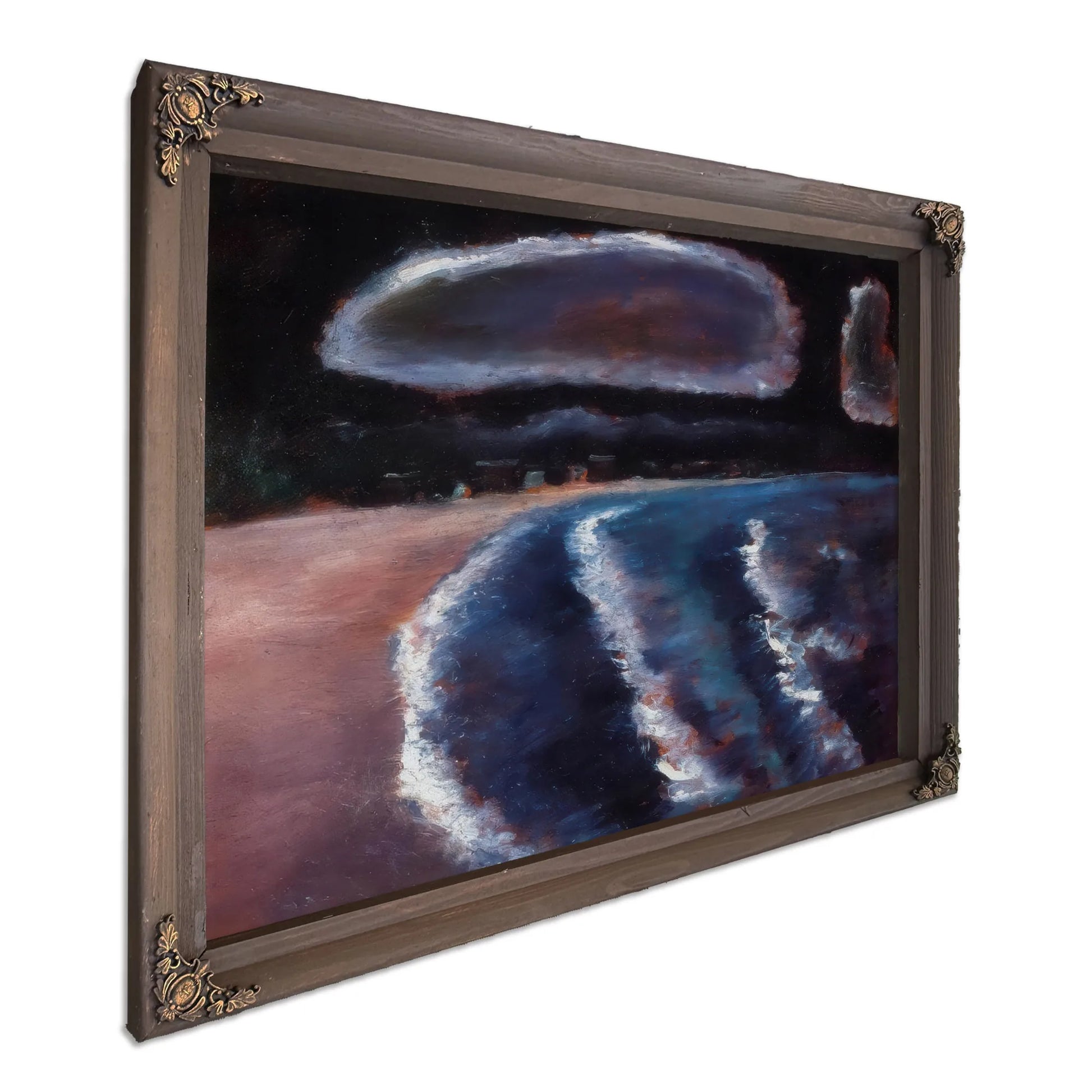 Storm Down Pine Point Way Old Orchard Maine By Marsden Hartley Fine Art Print