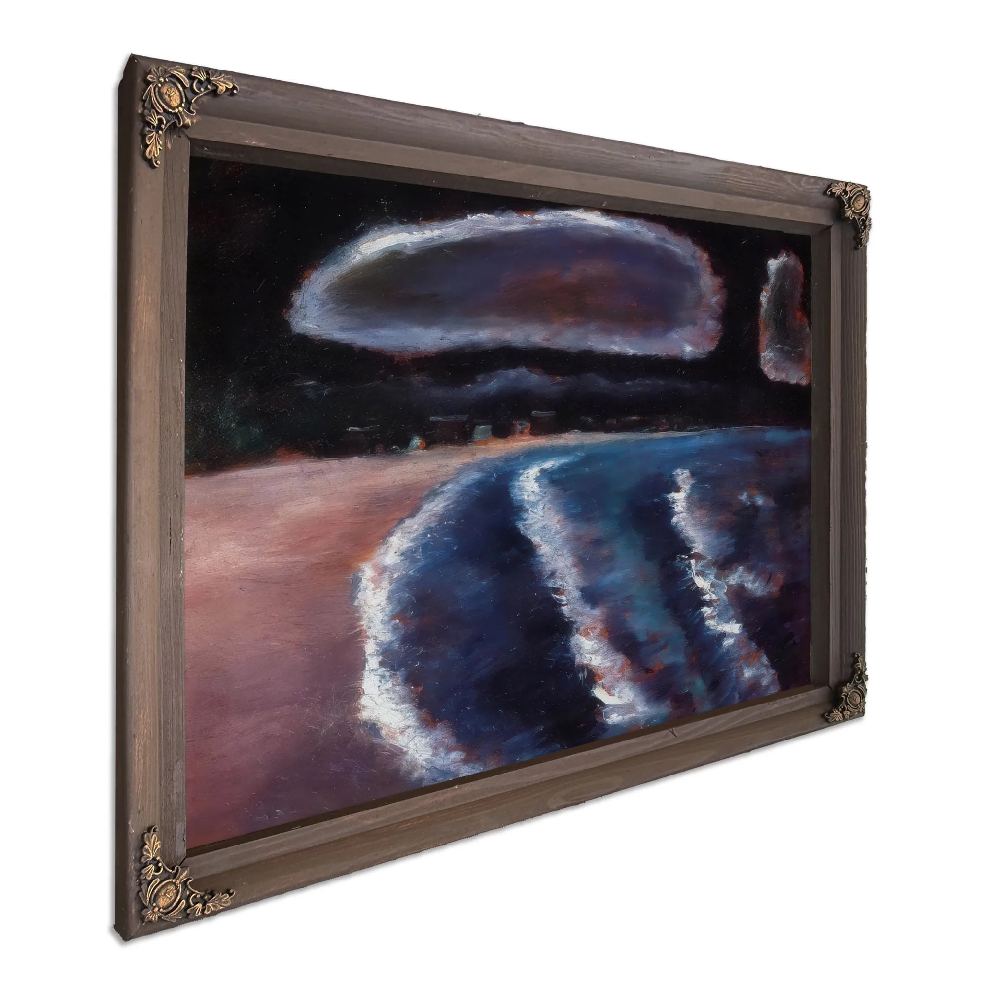 Storm Down Pine Point Way Old Orchard Maine By Marsden Hartley Fine Art Print