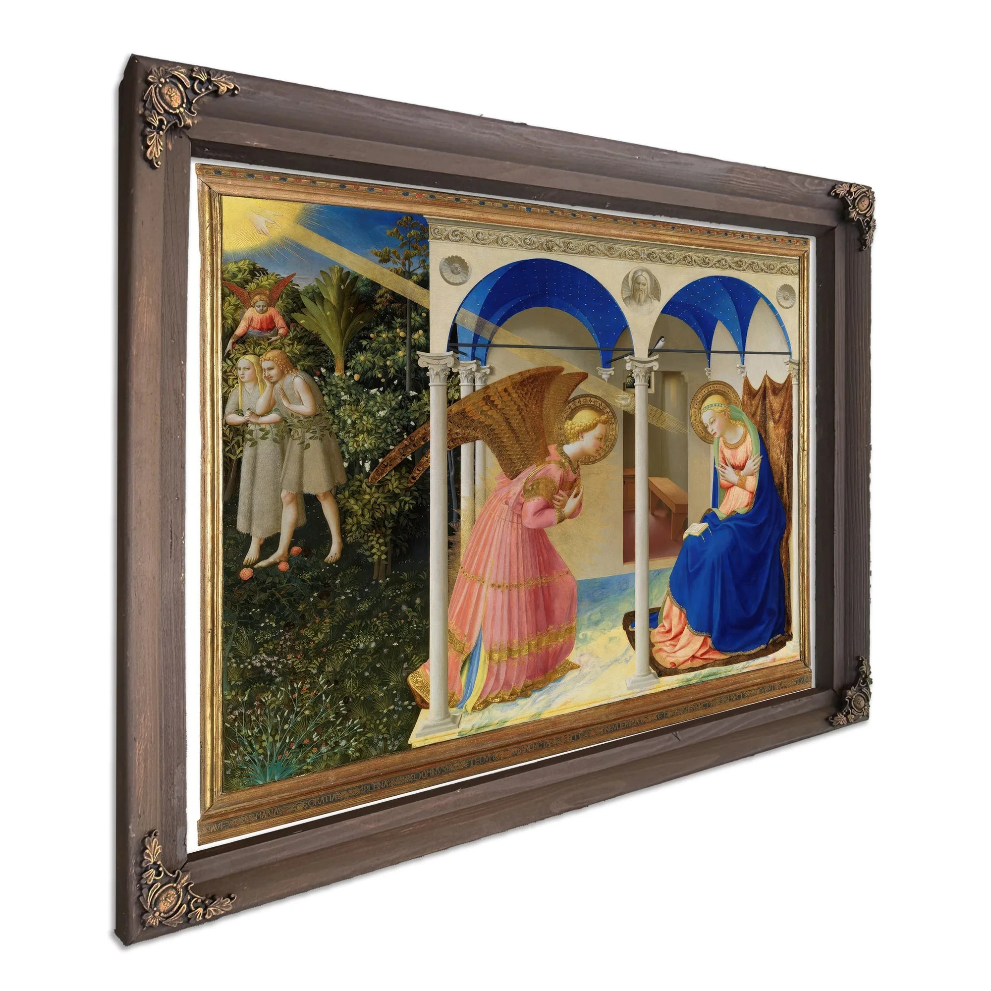The Annunciation And Life Of The Virgin 1426 By Fra Angelico Fine Art Print