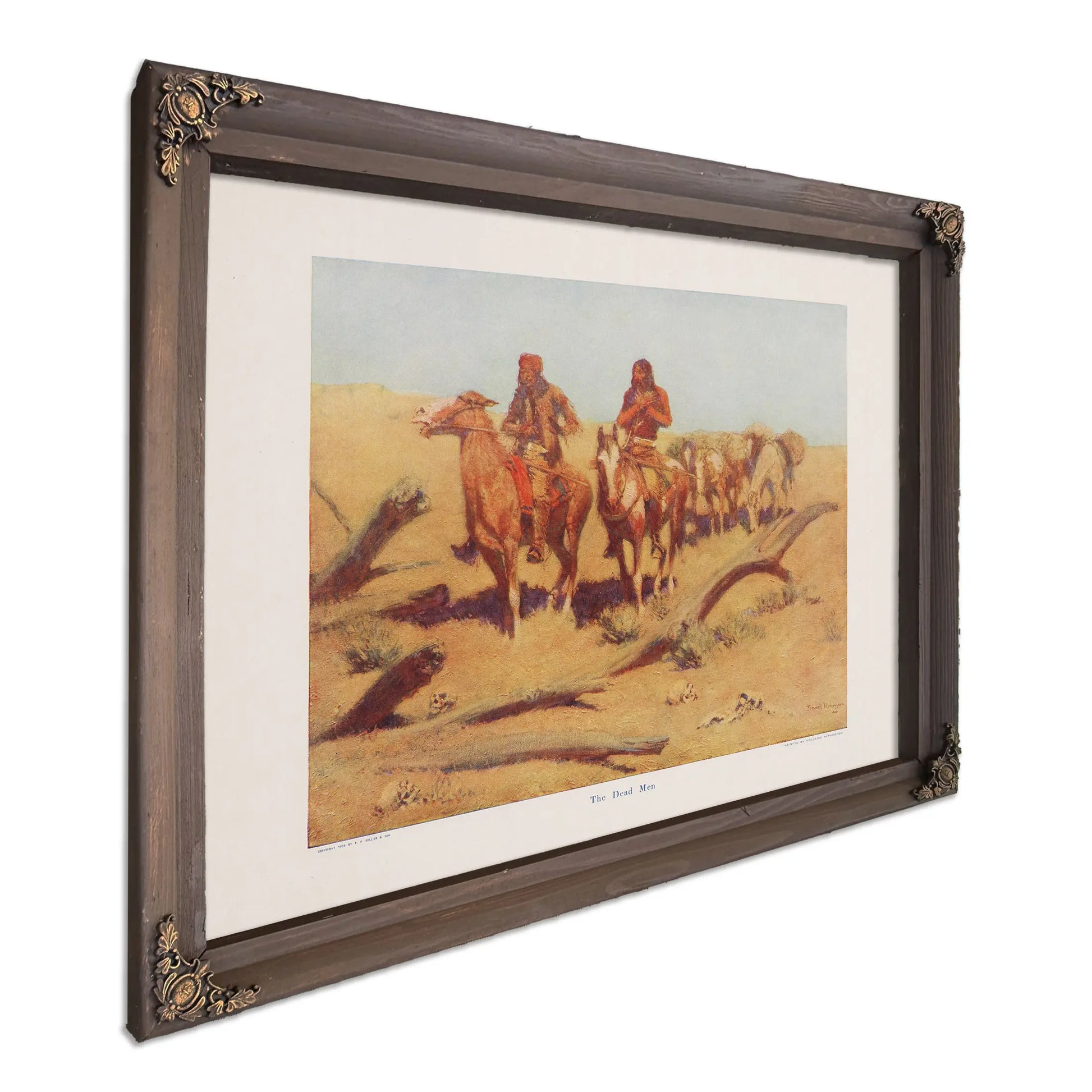 The Dead Men by Frederic Remington