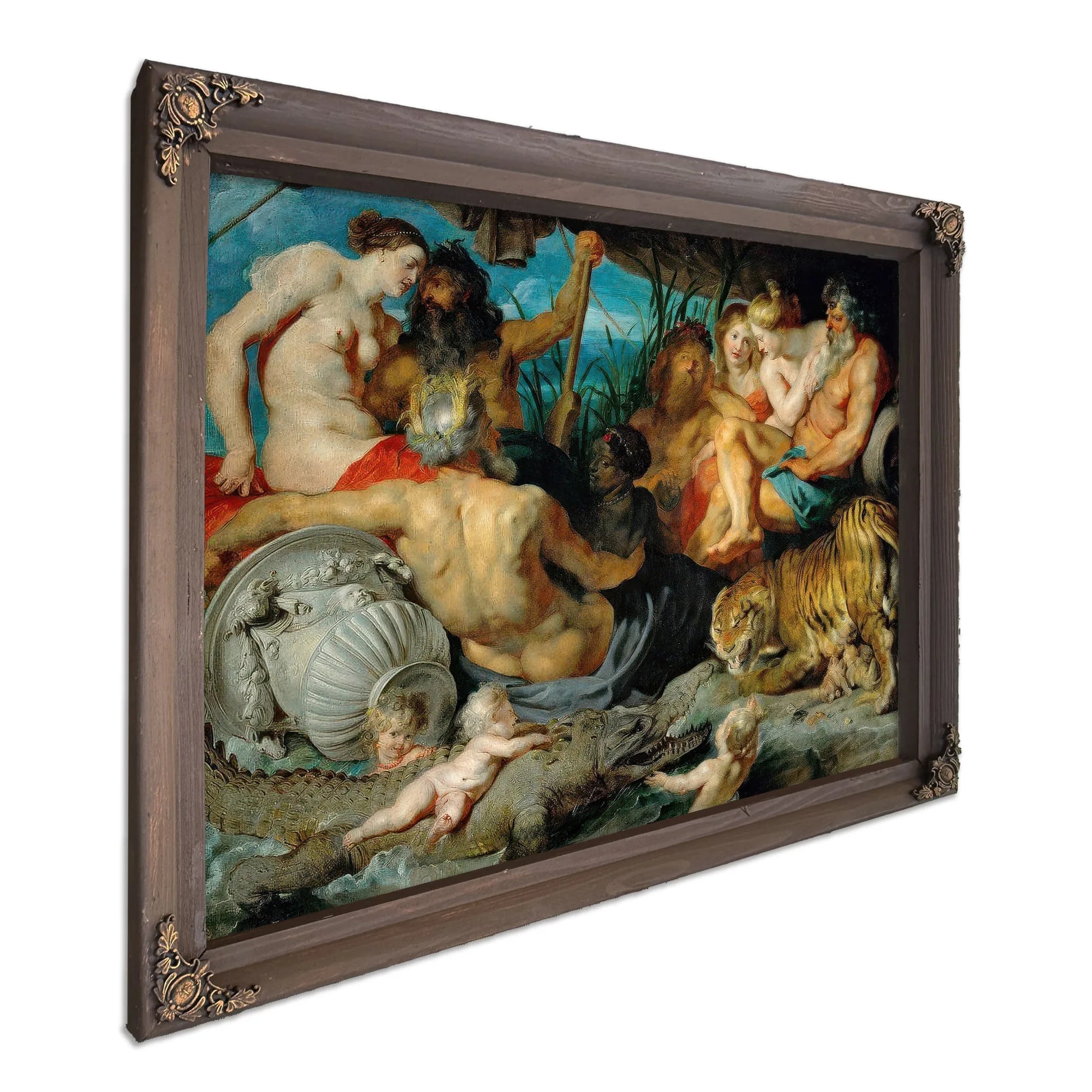 Peter Paul Rubens The Four Continents 1615 By Peter Paul Rubens Fine Art Print