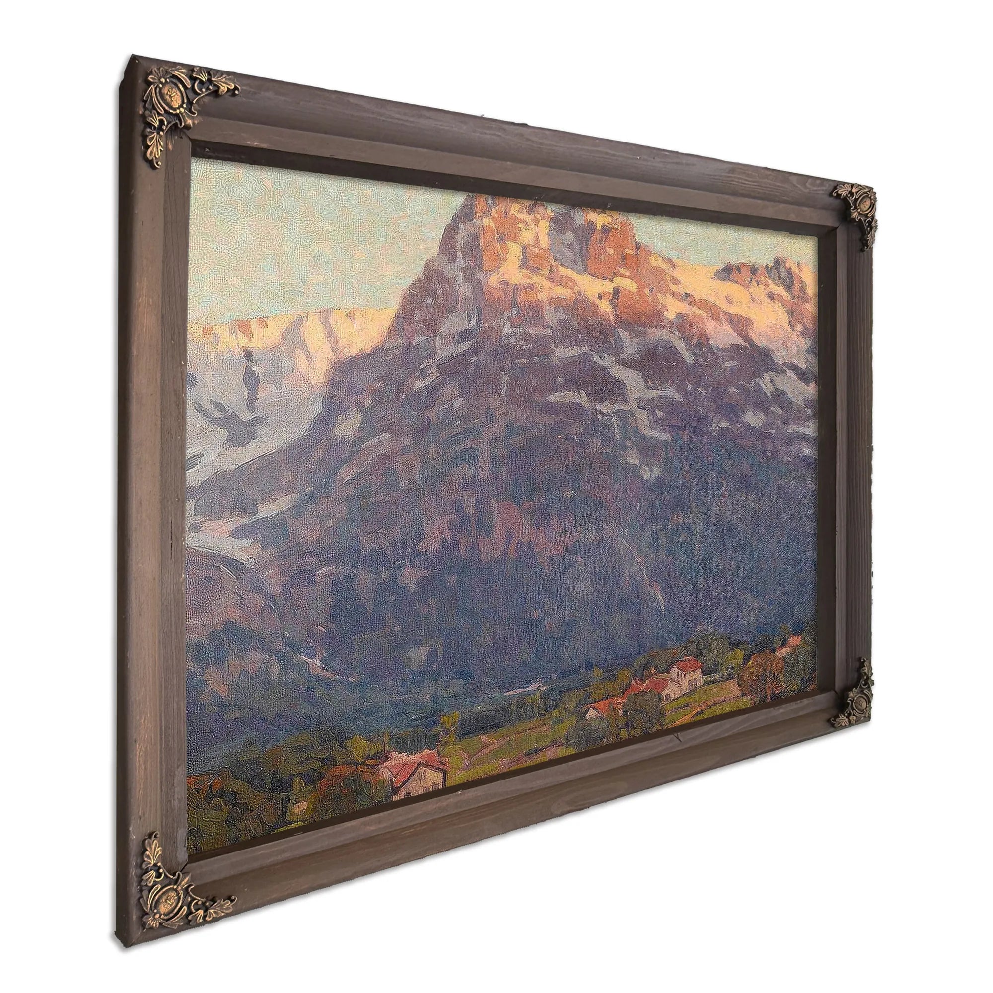 The Eiger At Grindelwald By Edgar Payne Fine Art Print