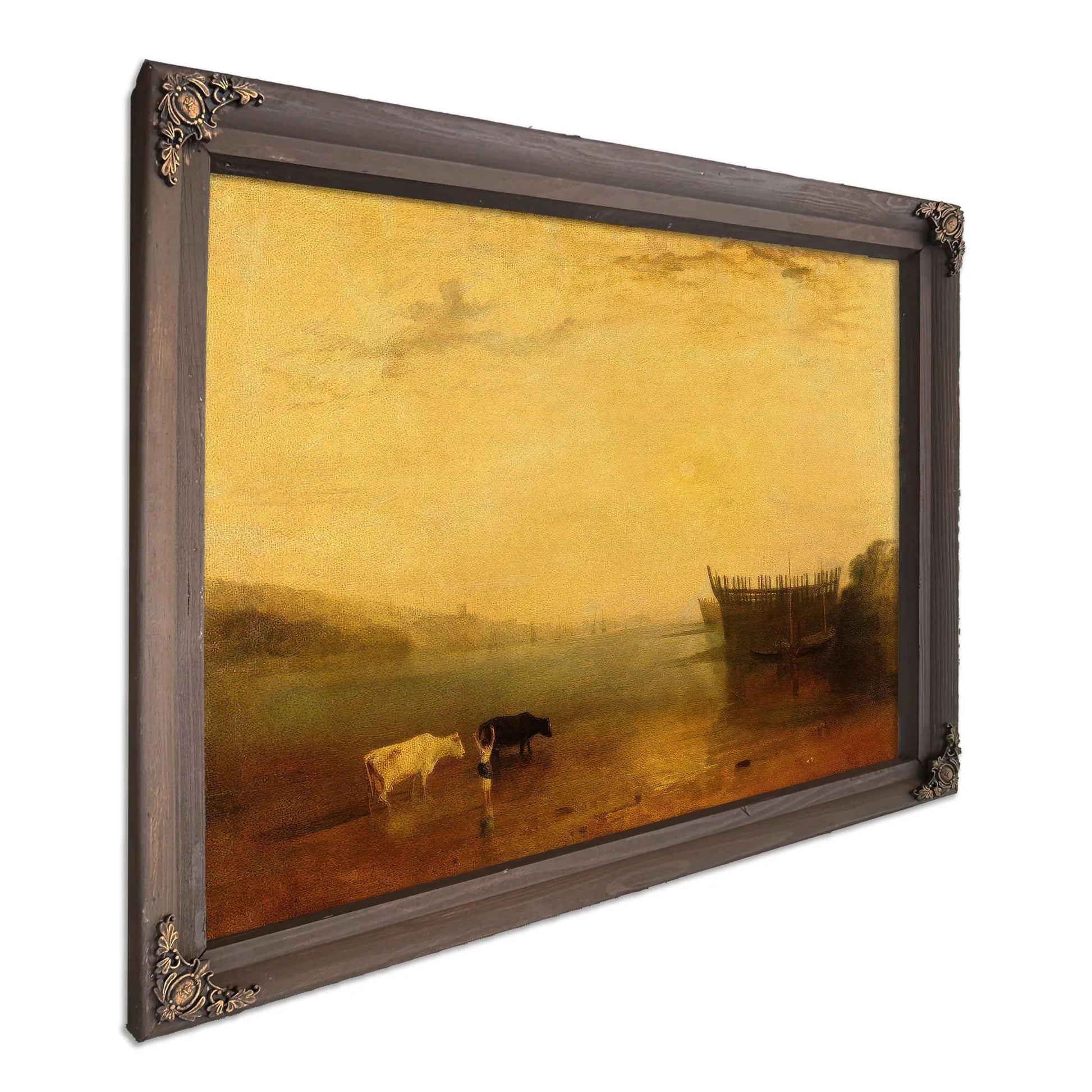 Teignmouth Harbour By Joseph Mallord William Turner Fine Art Print