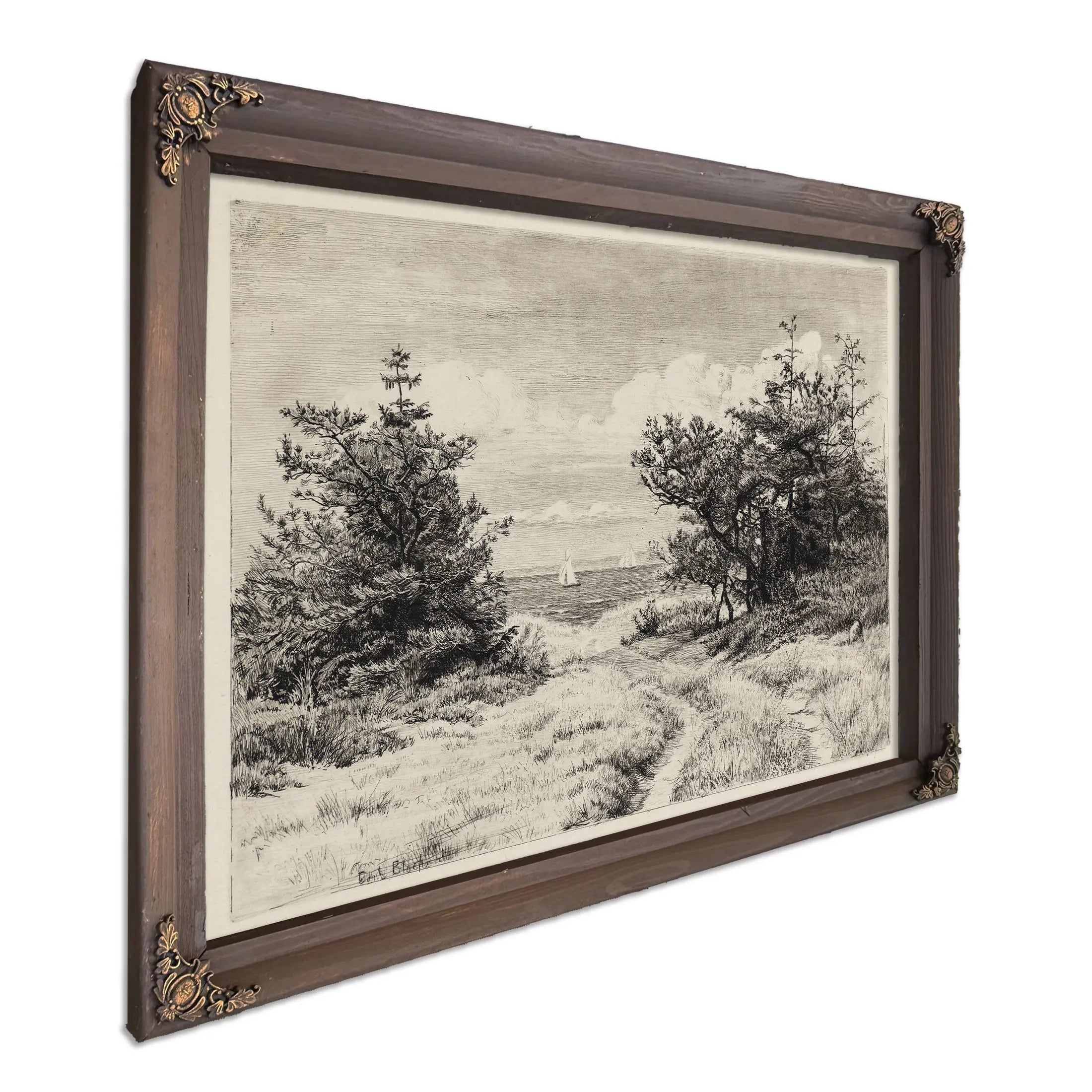 Udsigt Til Havet by Carl Bloch