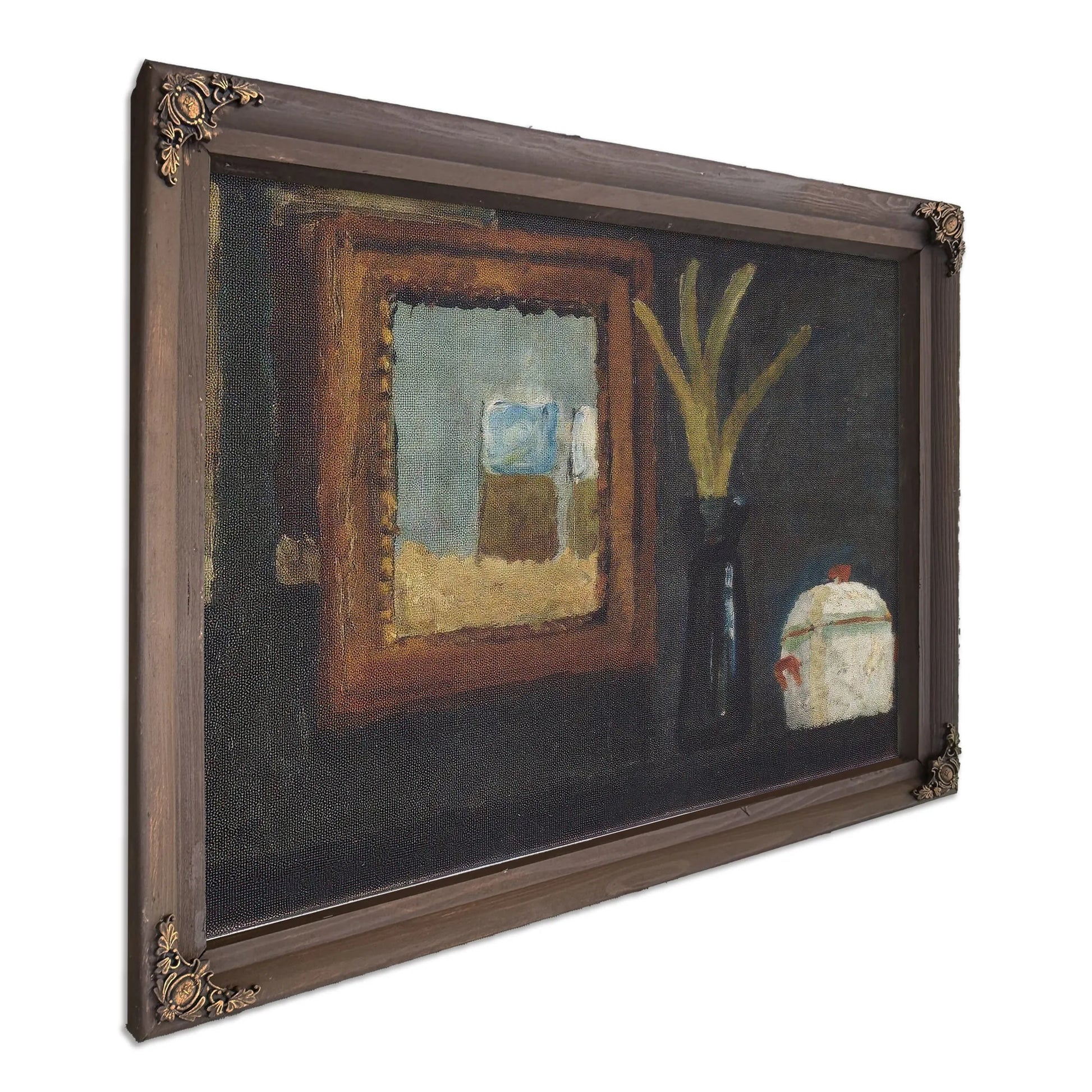 Still Life With Sugar Bowl And Hyacinth In Glass By Paula Modersohn Becker Fine Art Print