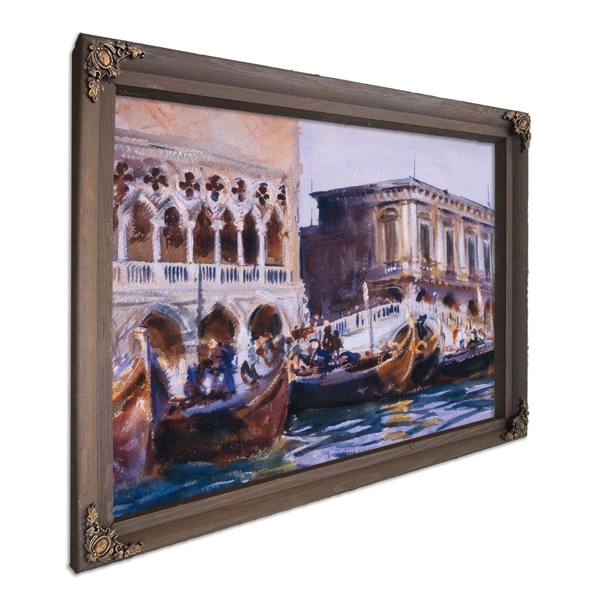 La Riva By John Singer Sargent Fine Art Print