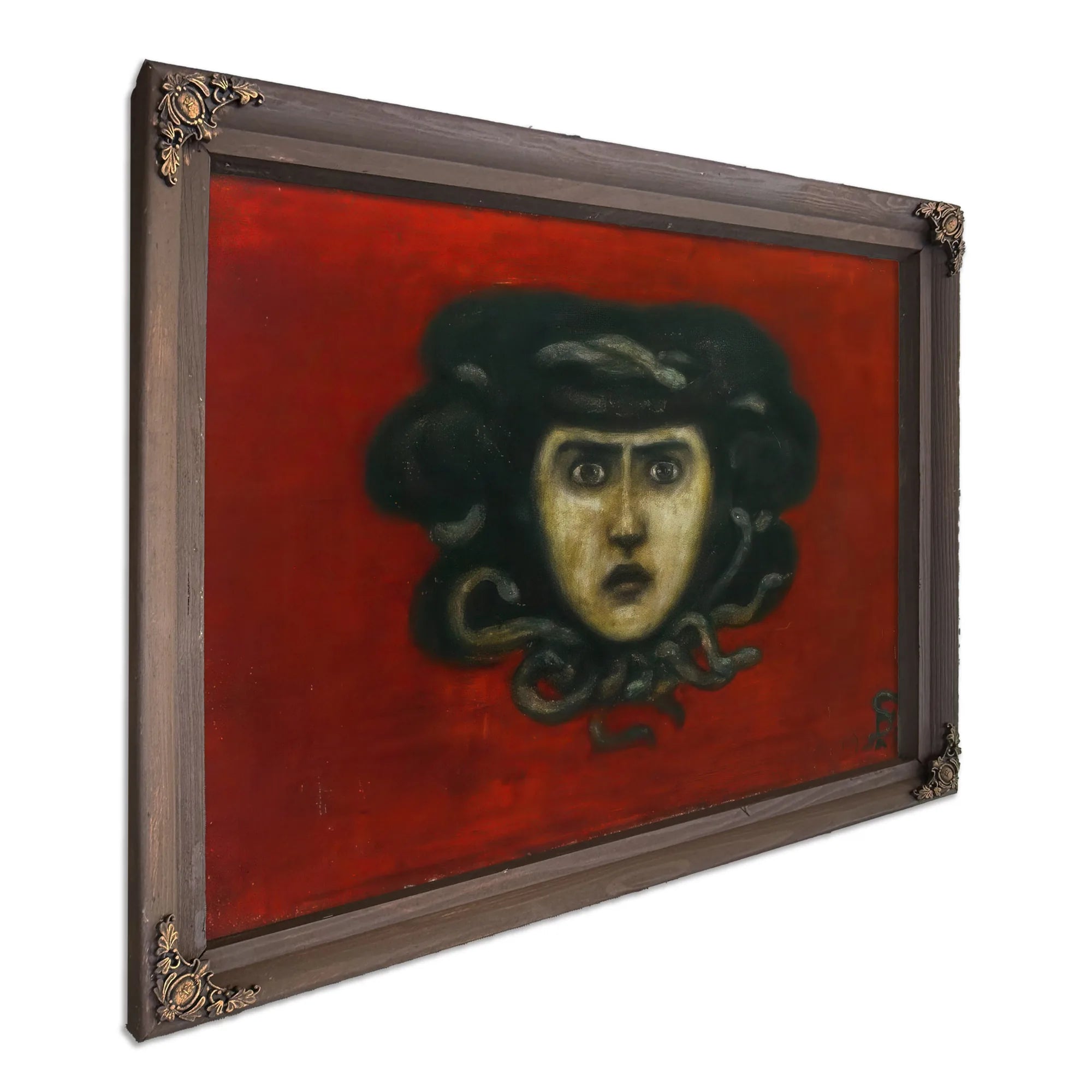 Head Of Medusa By Florine Stettheimer Fine Art Print