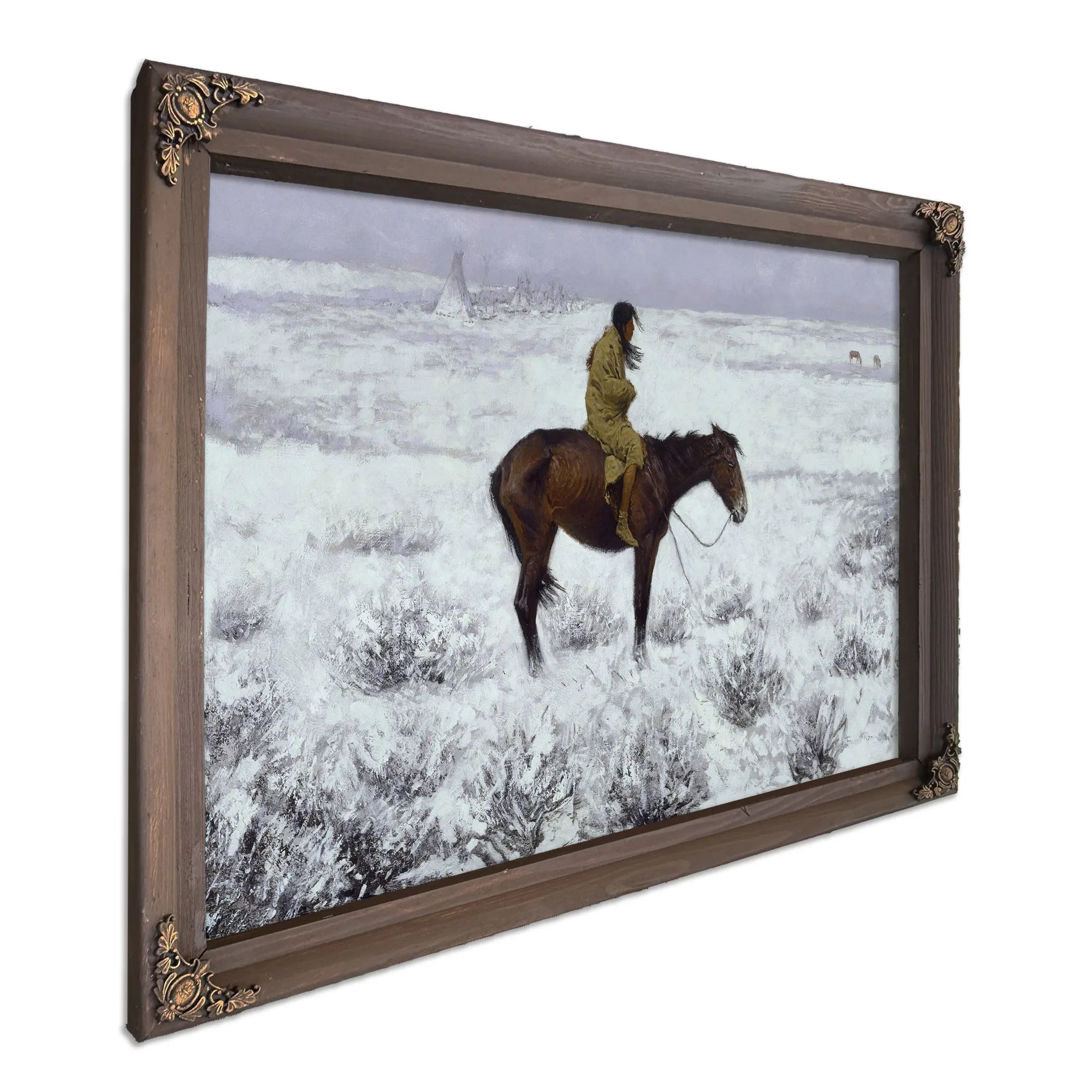 The Herd Boy by Frederic Remington