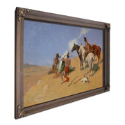 Remington The Smoke Signal by Frederic Remington