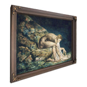 Newton 1795 Color Print And Watercolor 46X60Cm Tate Uk By William Blake Fine Art Print