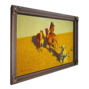 Sign Of The Buffalo Scout  by Frederic Remington