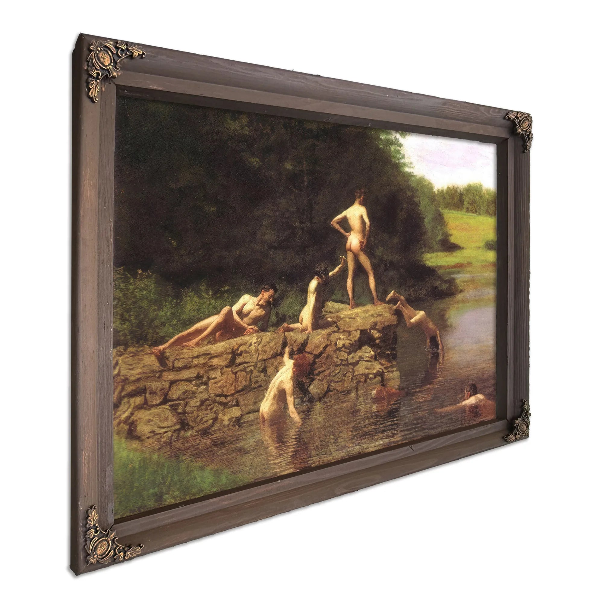 The Swimming Hole 1885 By Thomas Eakins Fine Art Print