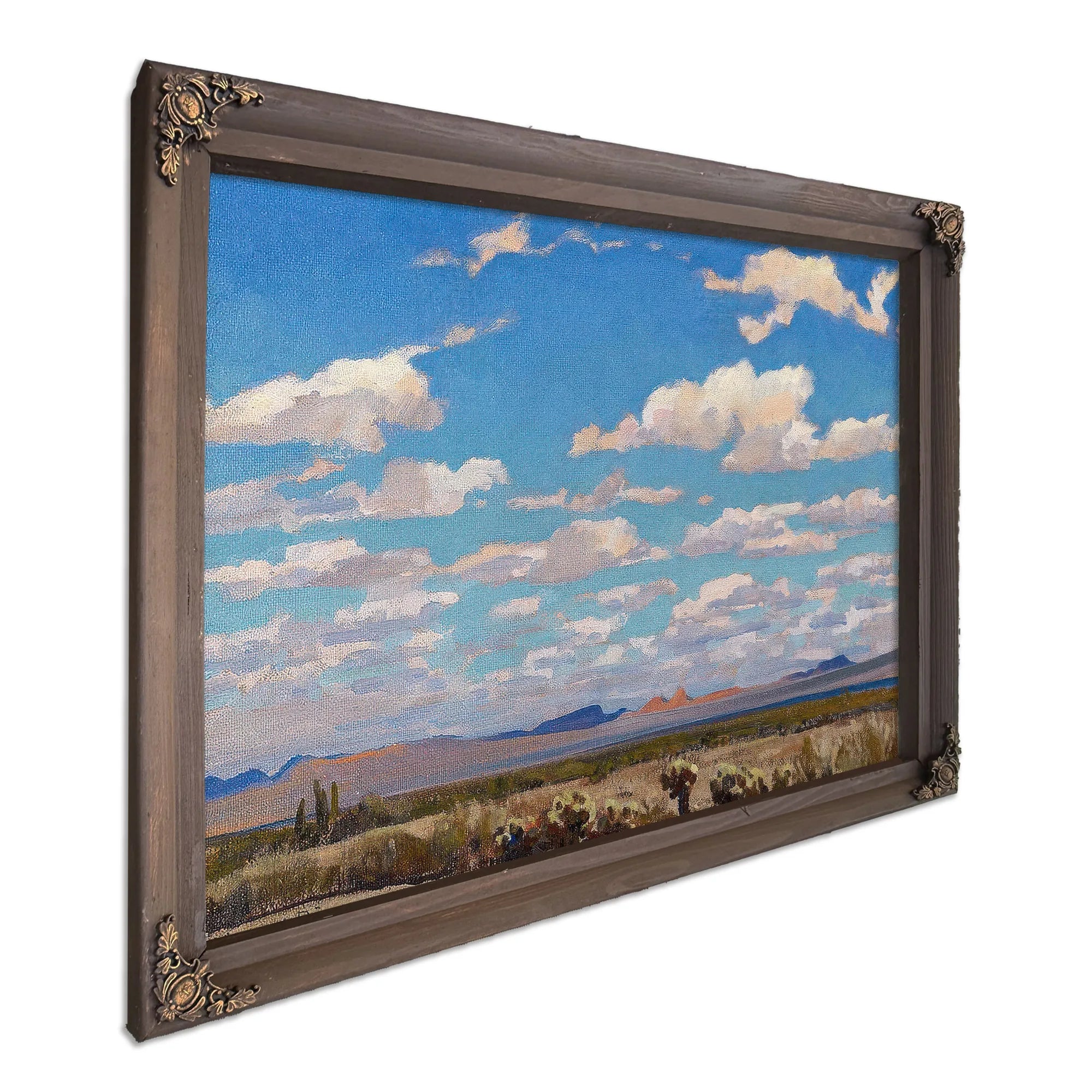 Clouds Of A Summer Afternoon By Maynard Dixon Fine Art Print