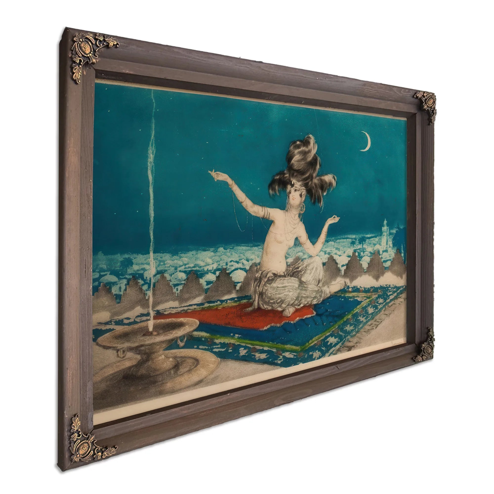 Scheherazade Circa 1927 By Louis Icart Fine Art Print