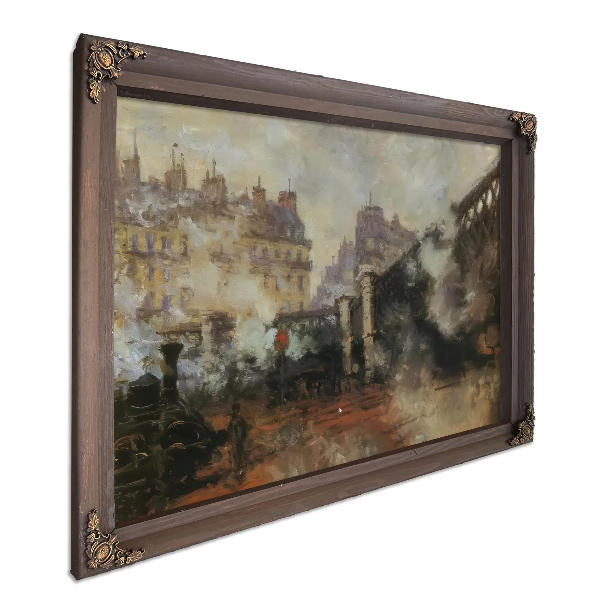 Le Pont De L'europe By Claude Monet Fine Art Print