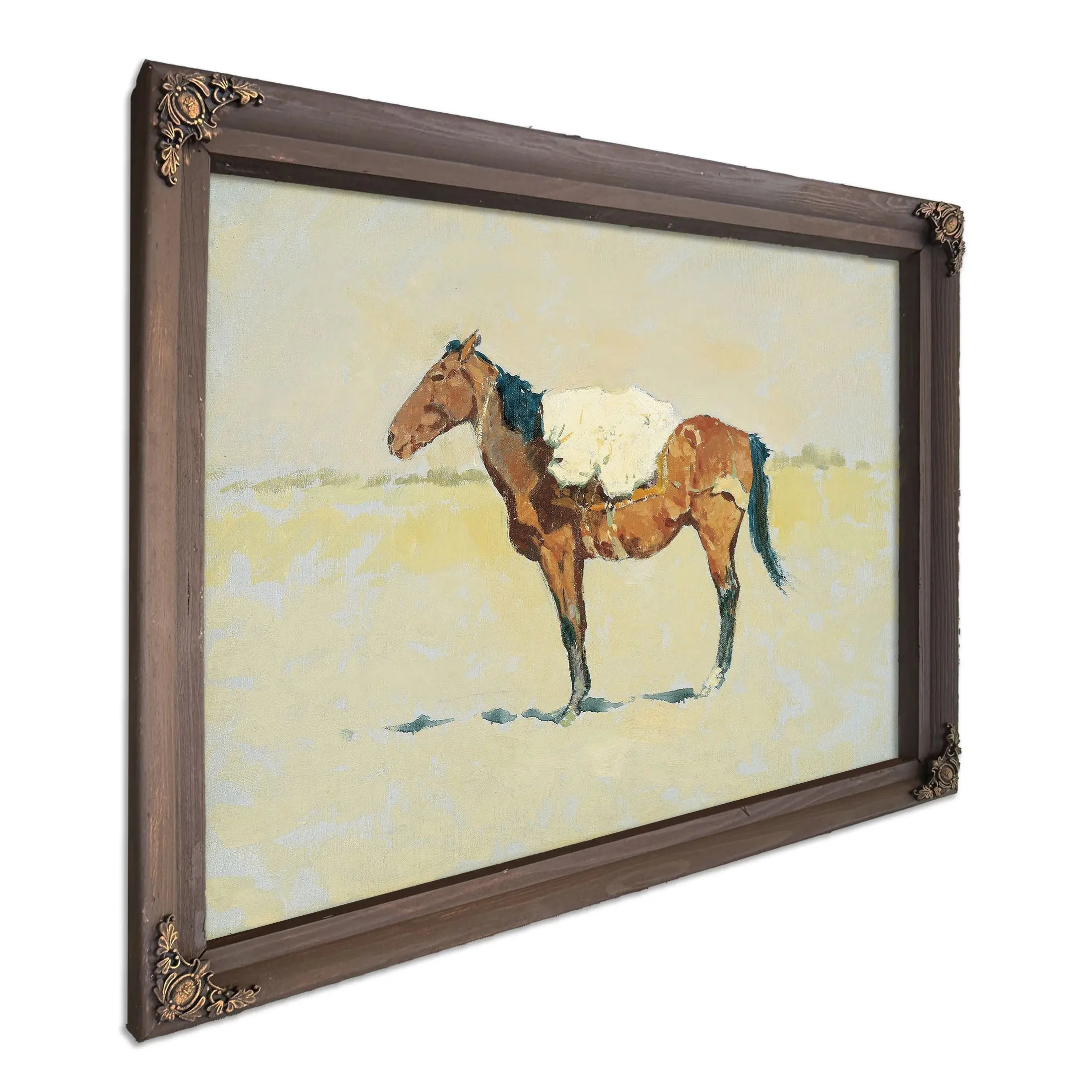 Study For Pack Horse by Frederic Remington