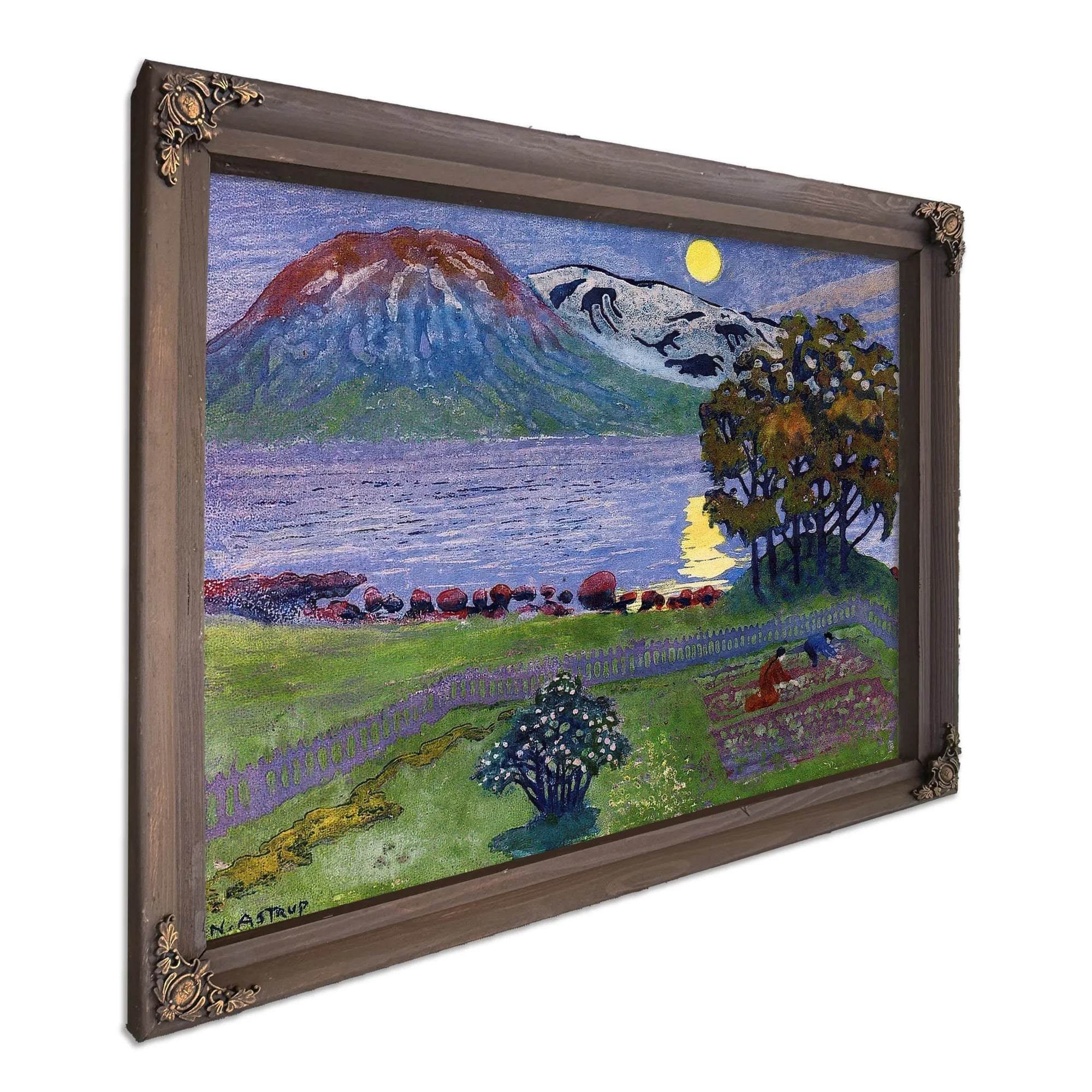 The Moon In May By Nicolai Astrup Fine Art Print